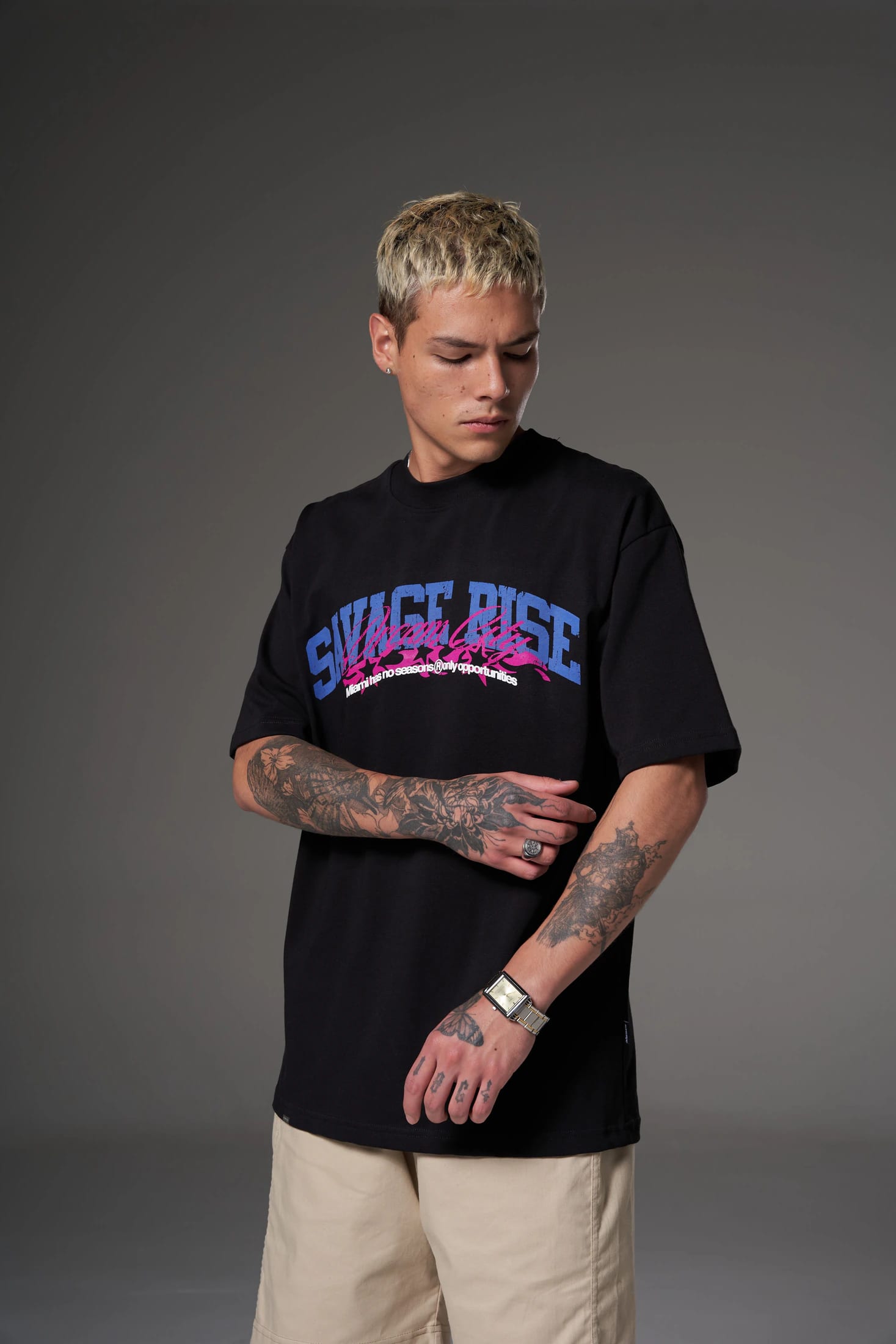 T shirt savage rise 250 gramos 14606 - imagen 5