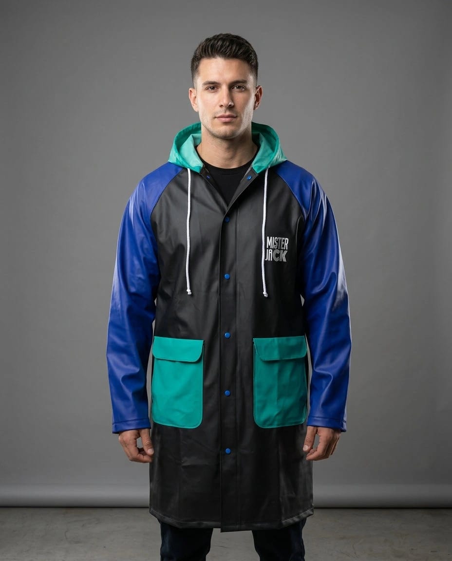 Raincoat Armor Negro Fest - imagen 2