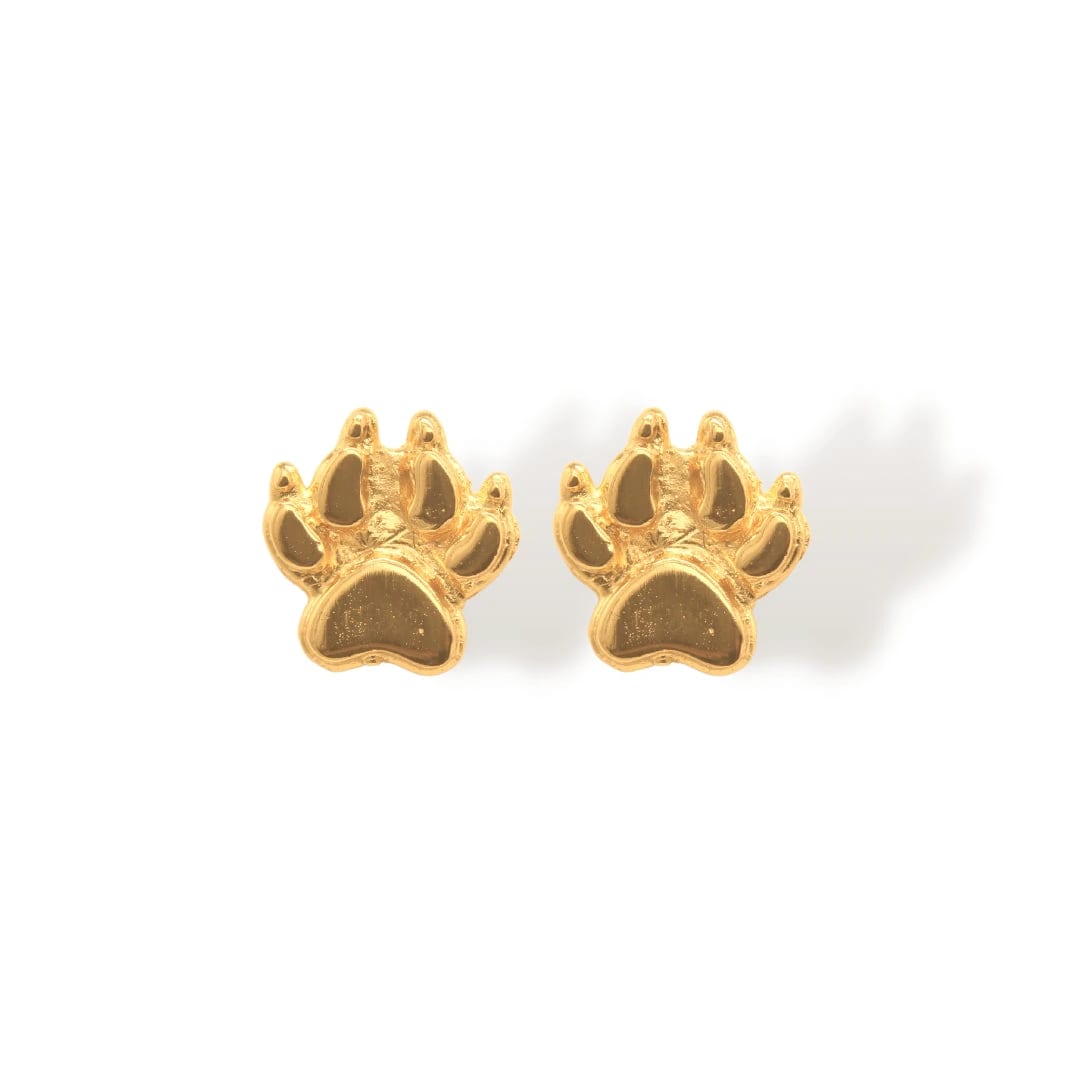 Aretes de huella de gato - imagen 2