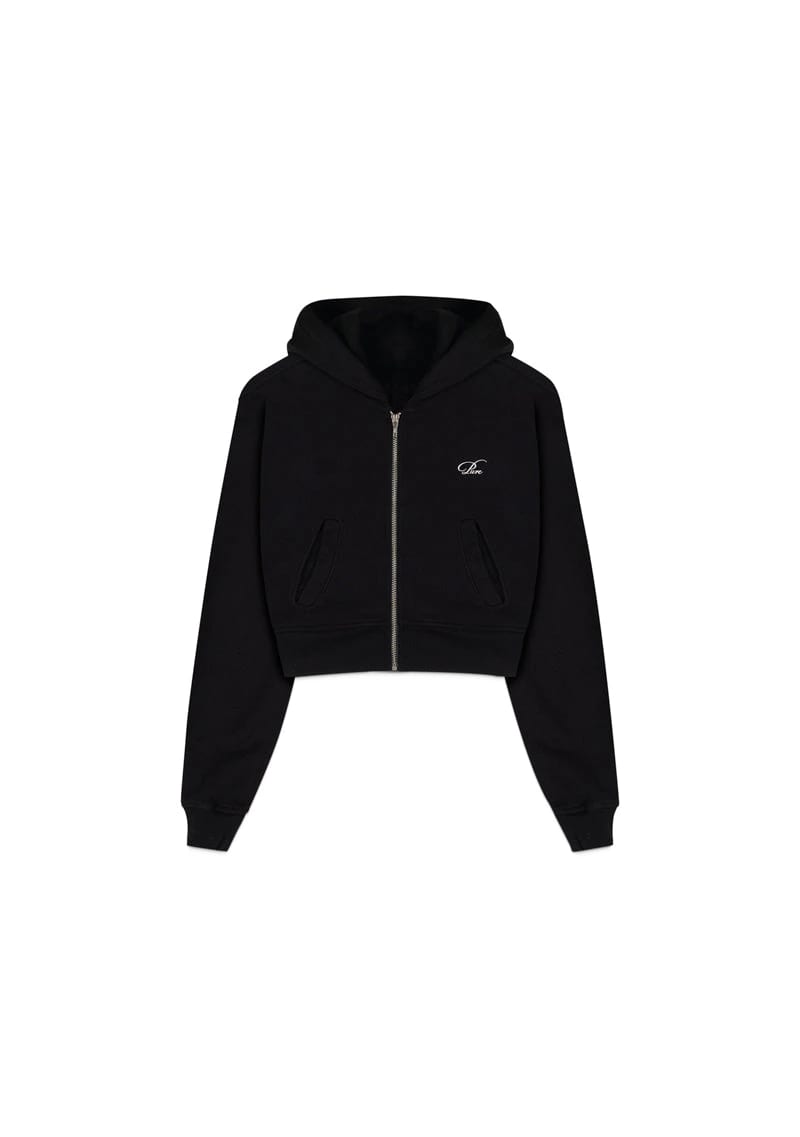 knockout woman black hoodie - imagen 1