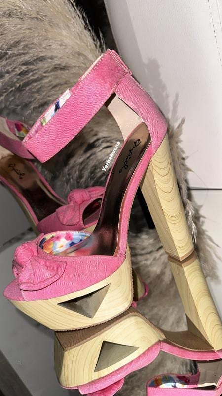 TACONES QUPID FUCSIA - imagen 2