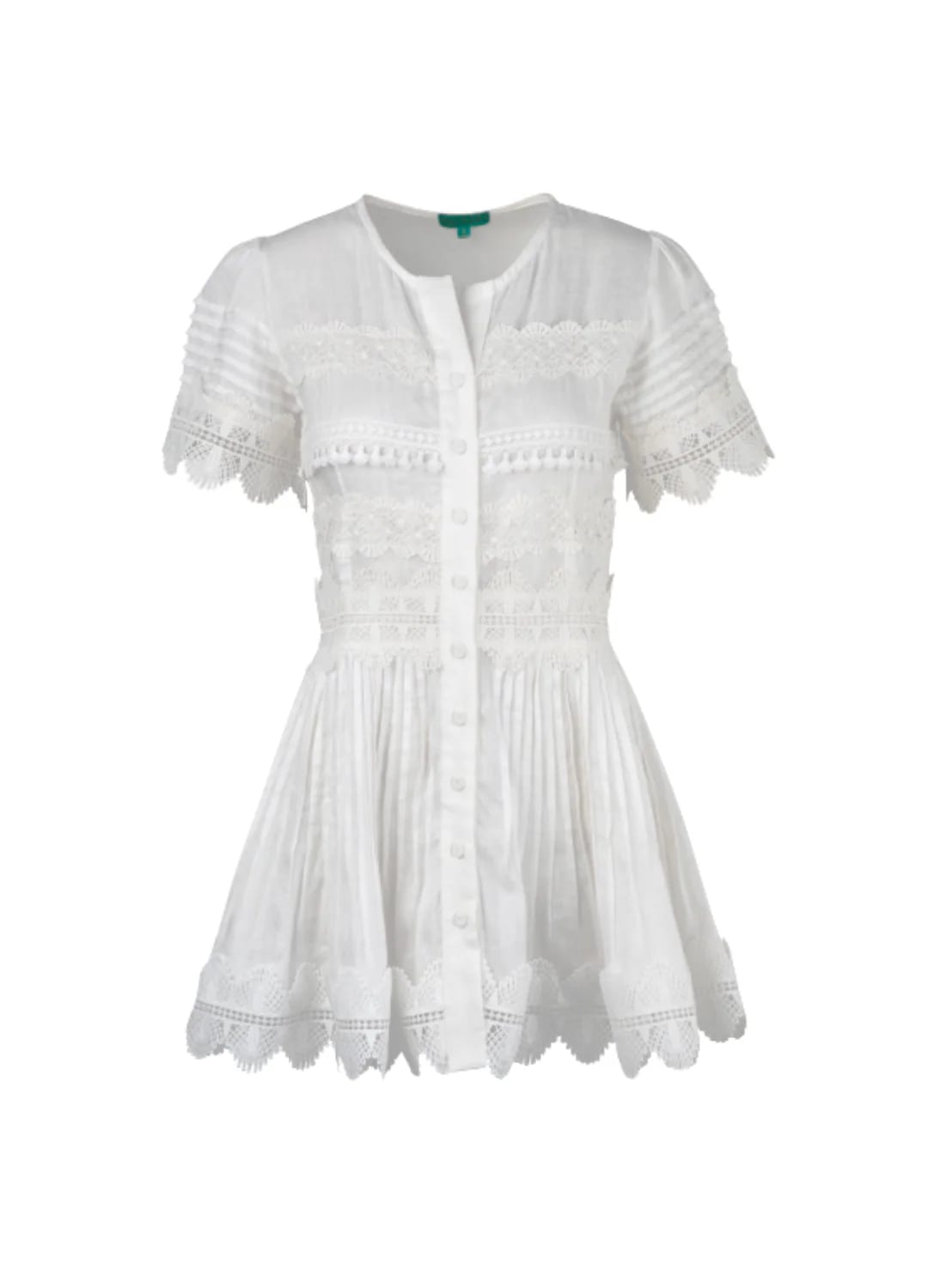 VIOLETTA DRESS WHITE - imagen 4