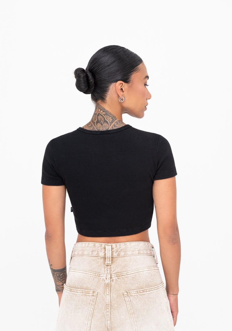 Áurea black crop top - imagen 4