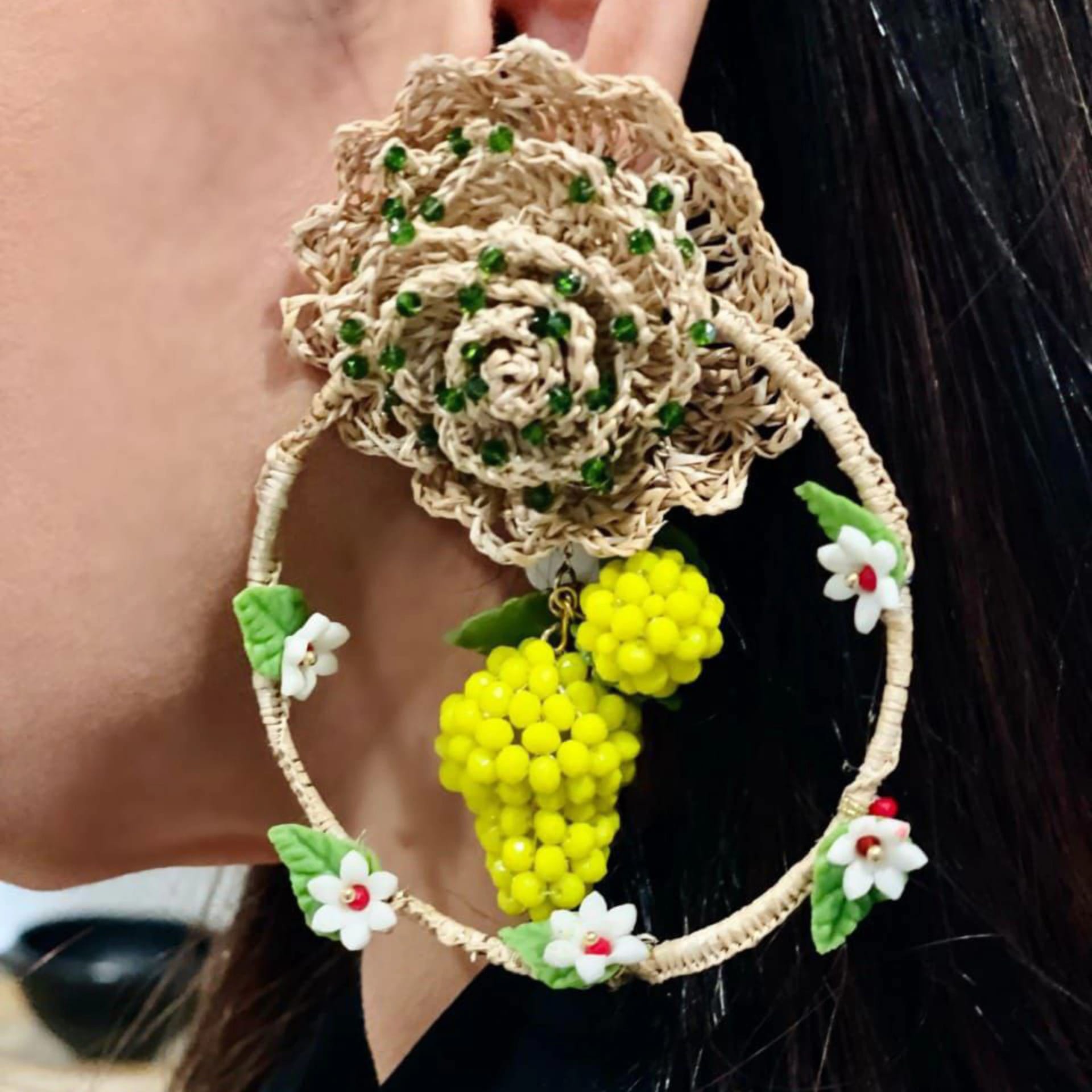 Grape Sensation Earrings - imagen 4