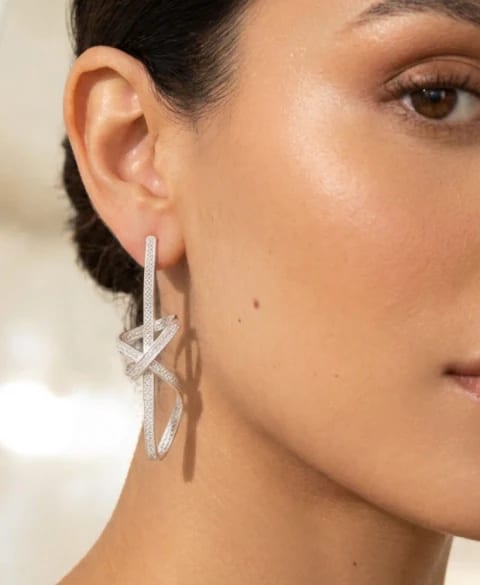 Arete Mandalas de Plata Le 950 filigrana - imagen 1