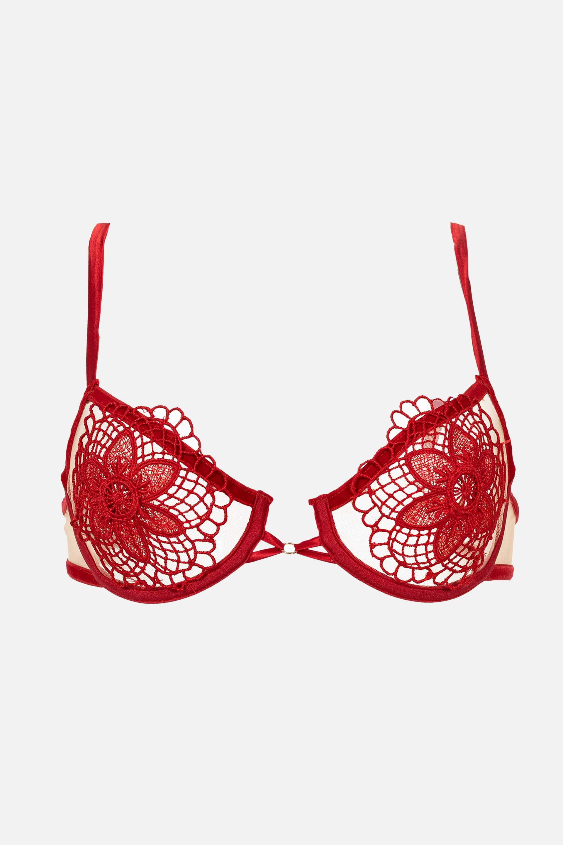 BRASIER CON ARO ELLIPSE ROJO - imagen 4