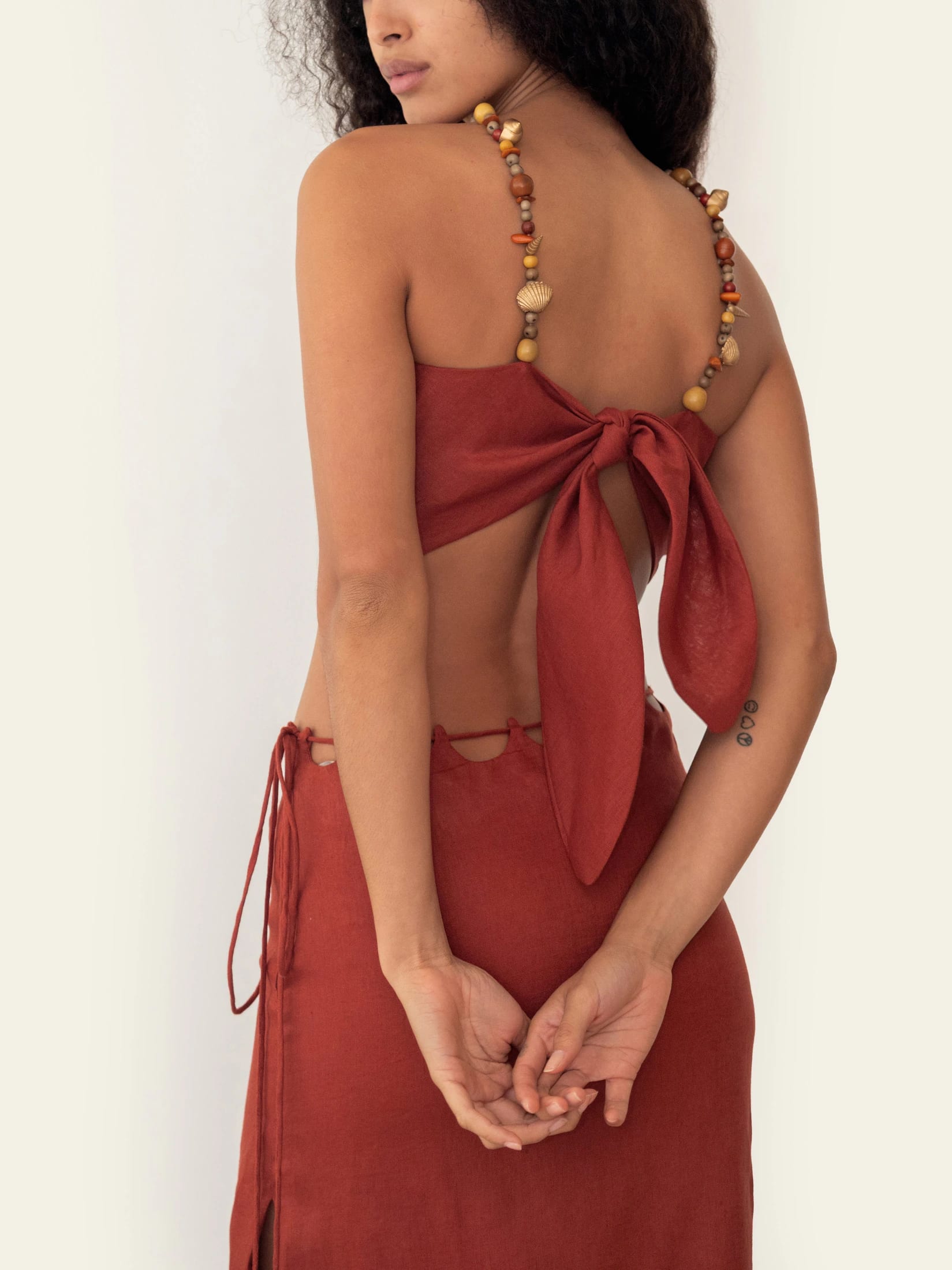 GIANA TOP SUNSET ORANGE - imagen 4