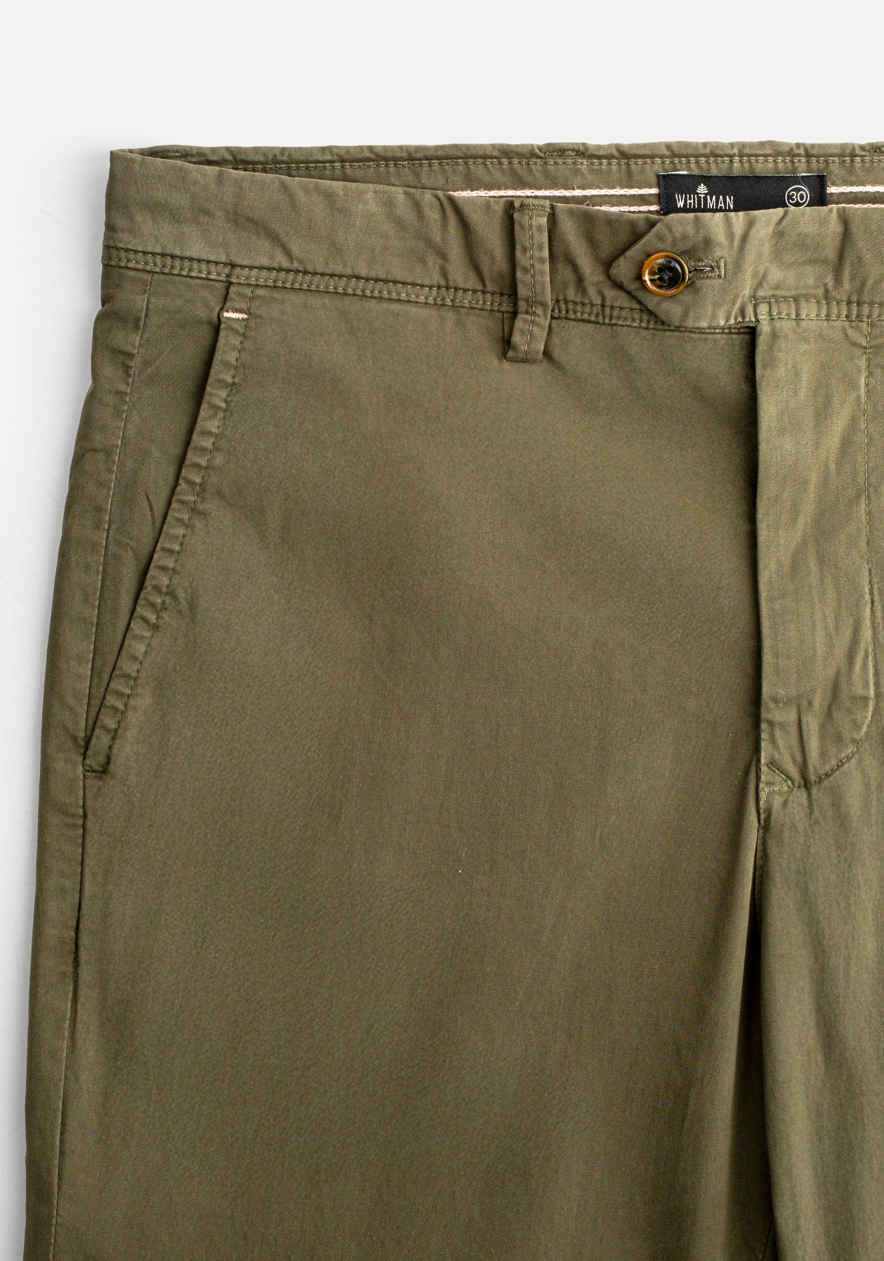 Pantalón H Chino Unicolor Verde Olive - imagen 4