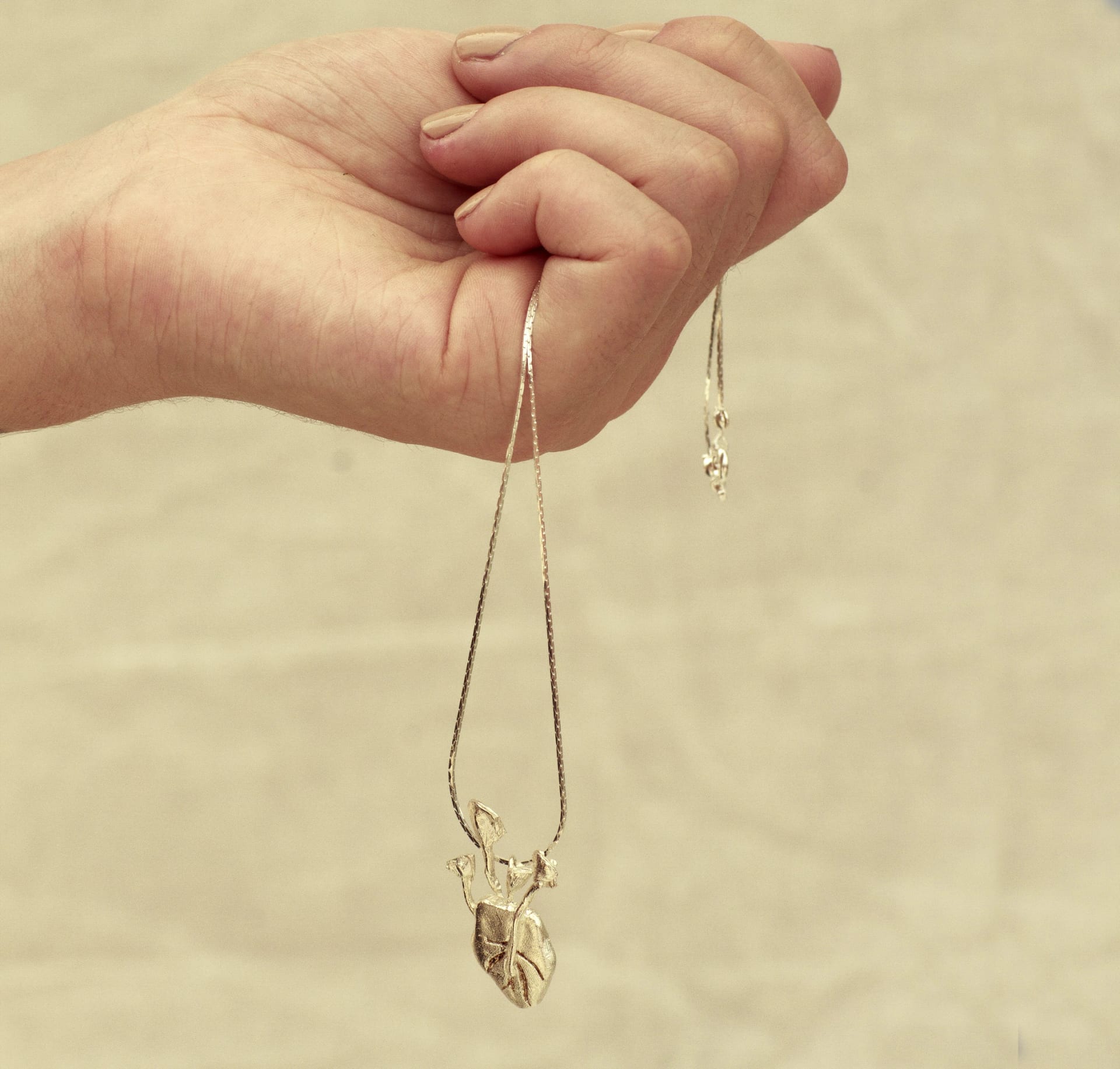 Collar Corazón semilla - imagen 4
