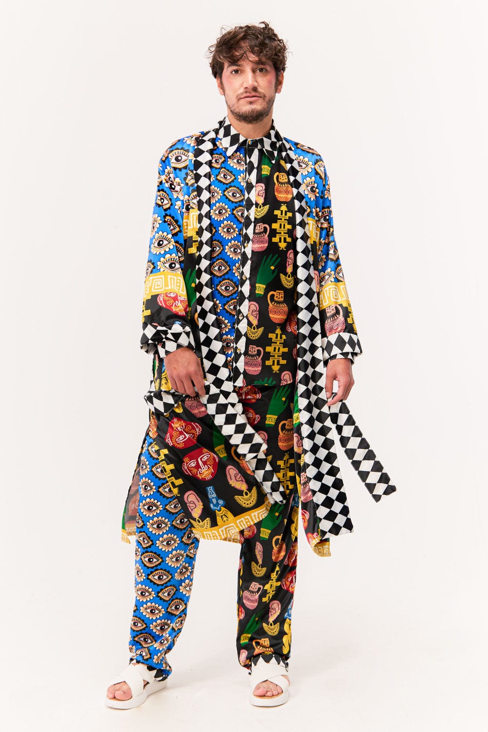 Bata-Kimono Unisex / Sentido Precolombino - imagen 1