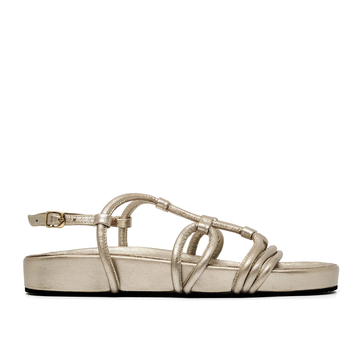 FLORA GOLD SANDALS - imagen 1