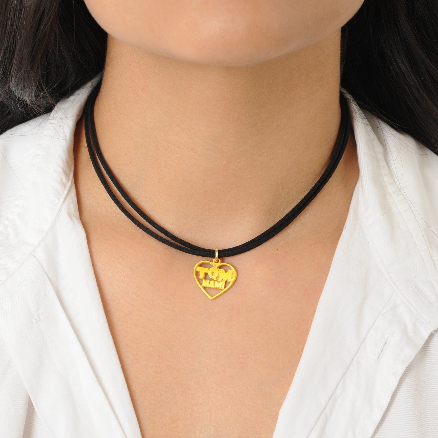 Collar cuero TQM mami - imagen 2