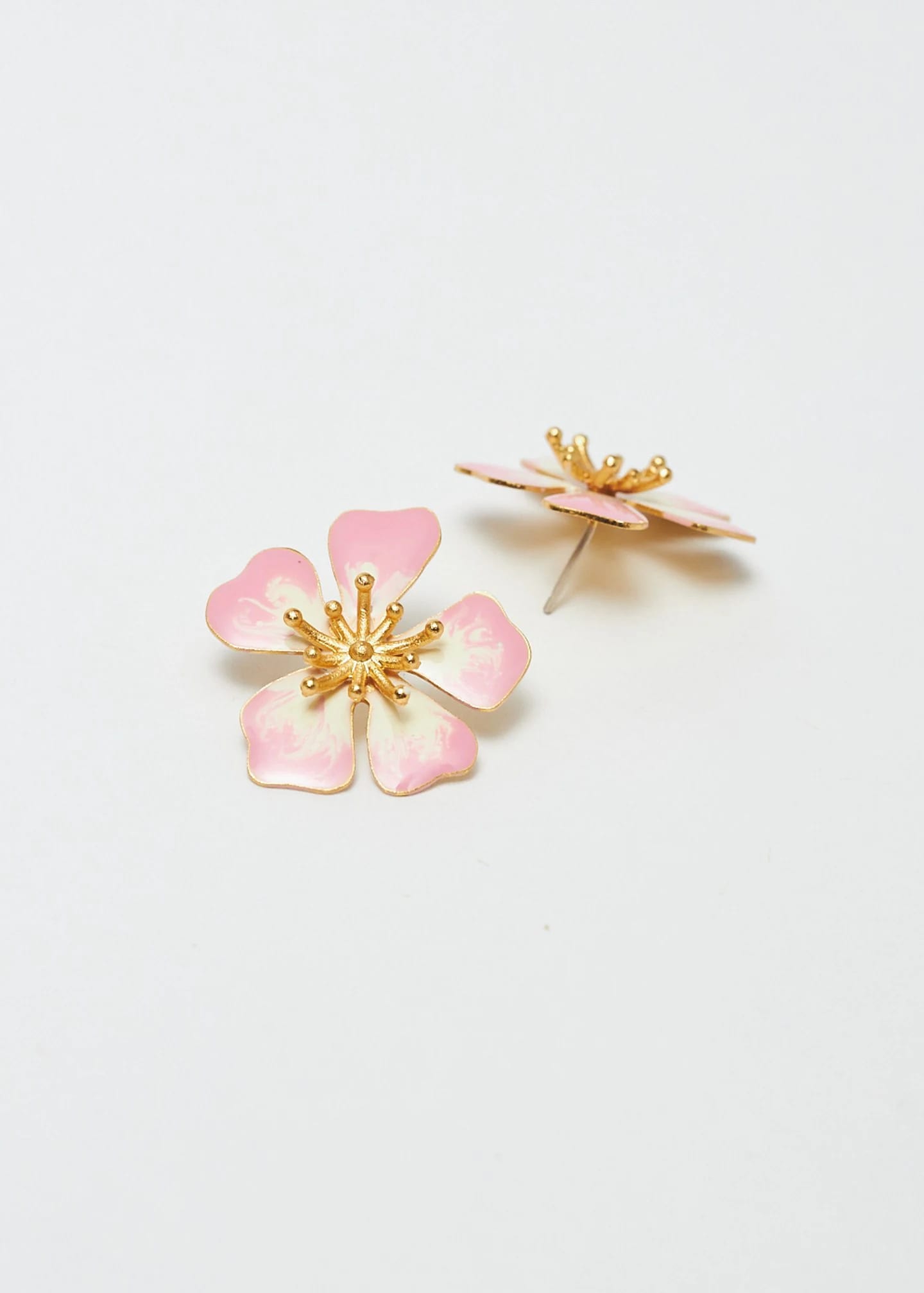 Aretes Aurora midi Rosa Swirl - imagen 3