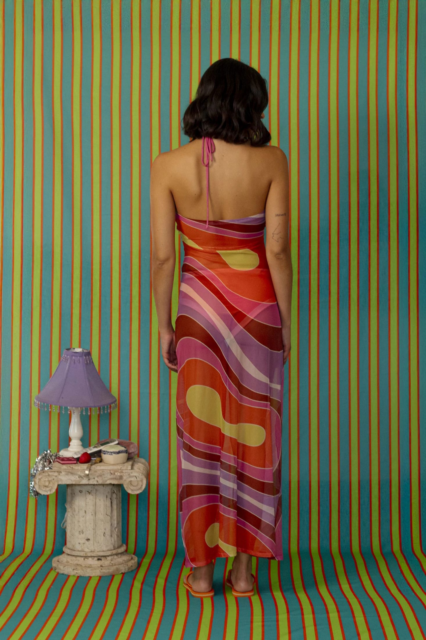 Aura Mesh Dress - imagen 2