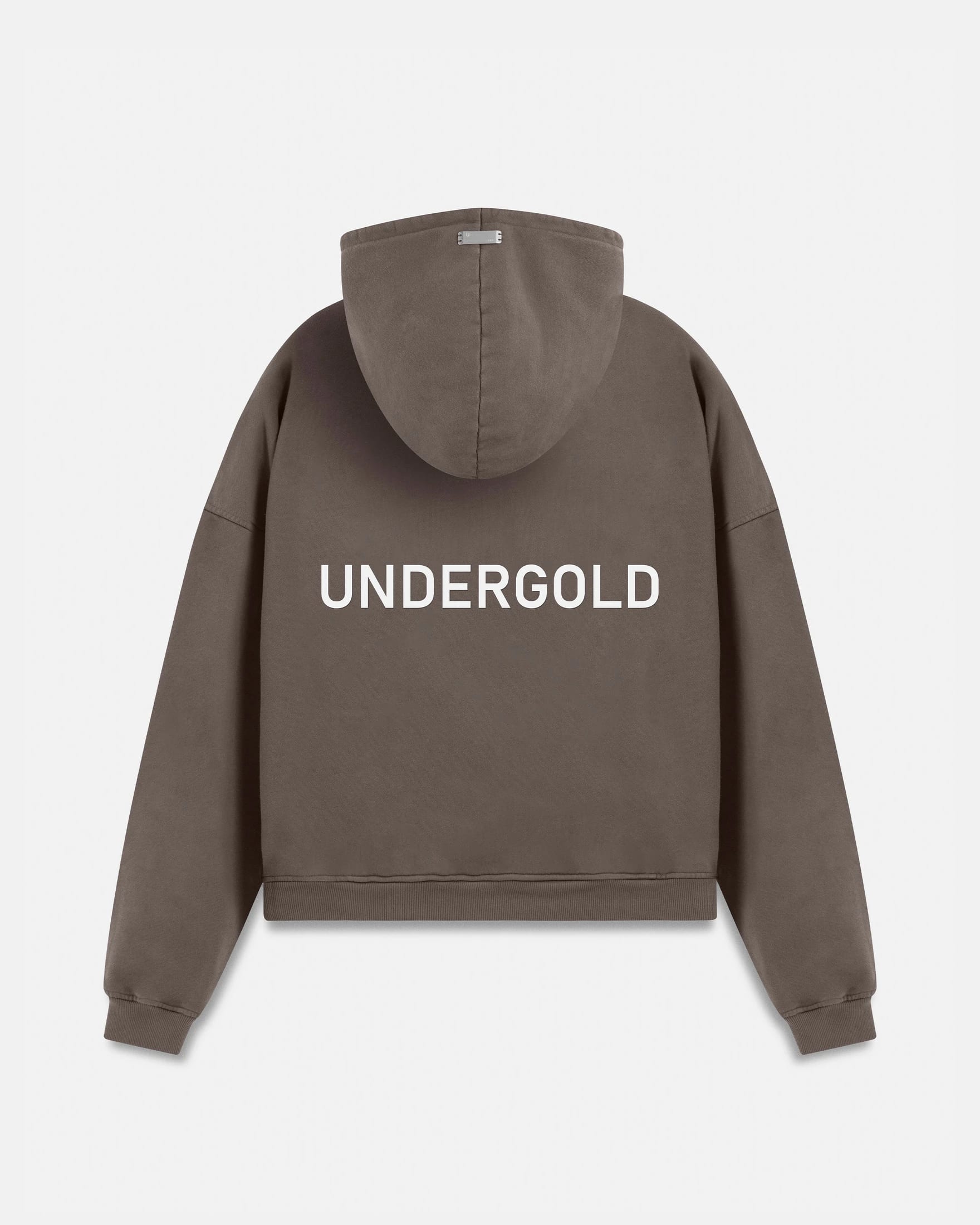 Line Basic Hoodie Brown - imagen 1