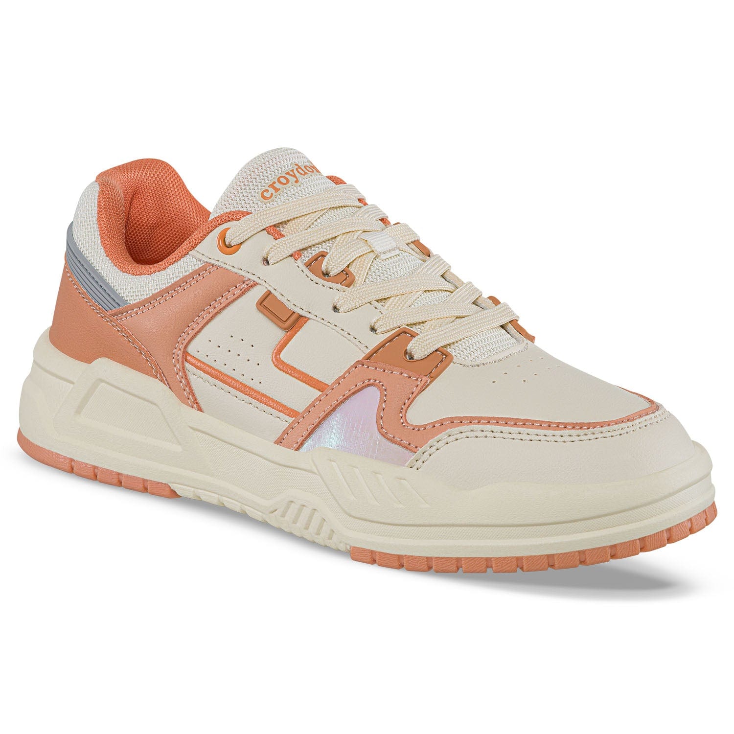 Tenis Urbanos Torx Beige-Coral Croydon para Mujer - imagen 2