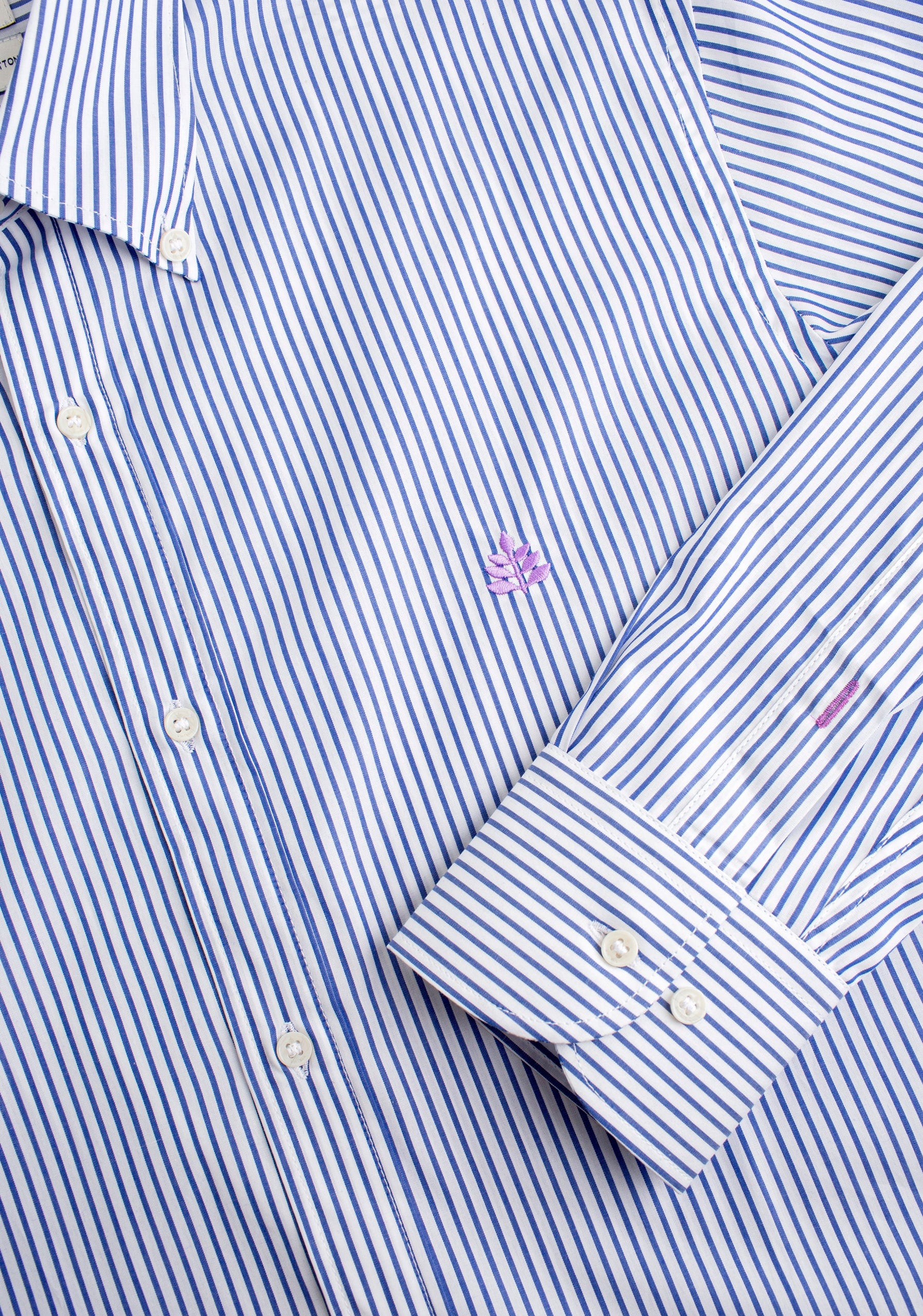 Camisa H CBD Rayas L-Lil Azul Osc - imagen 3