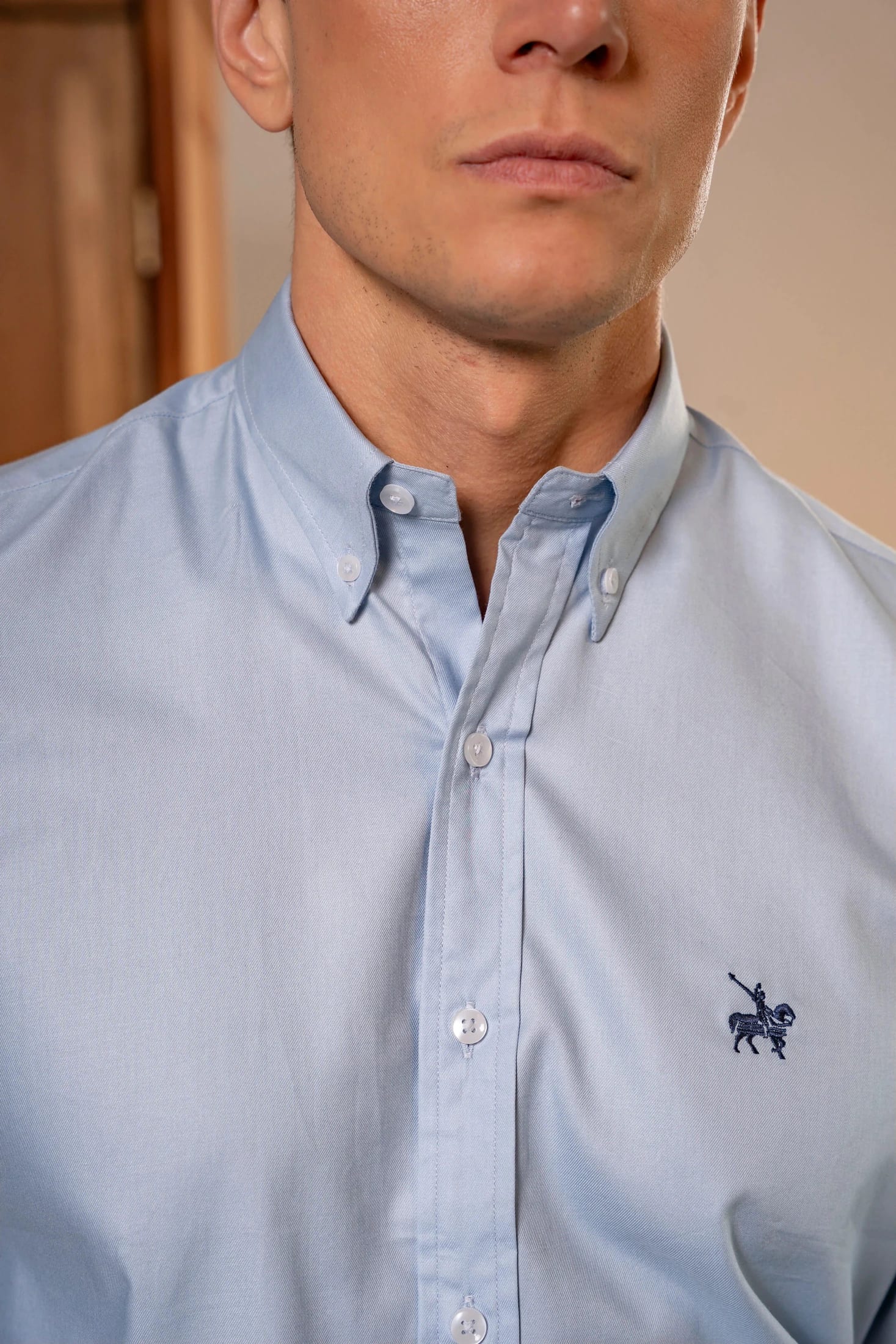 Camisa Breeze Hombre Azul Claro - imagen 3