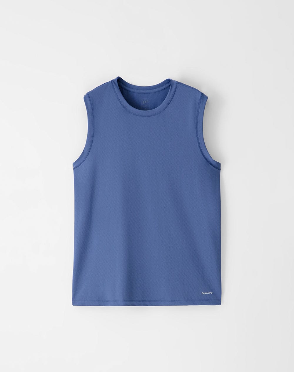 Camisilla deportiva antibacterial azul hombre - imagen 5