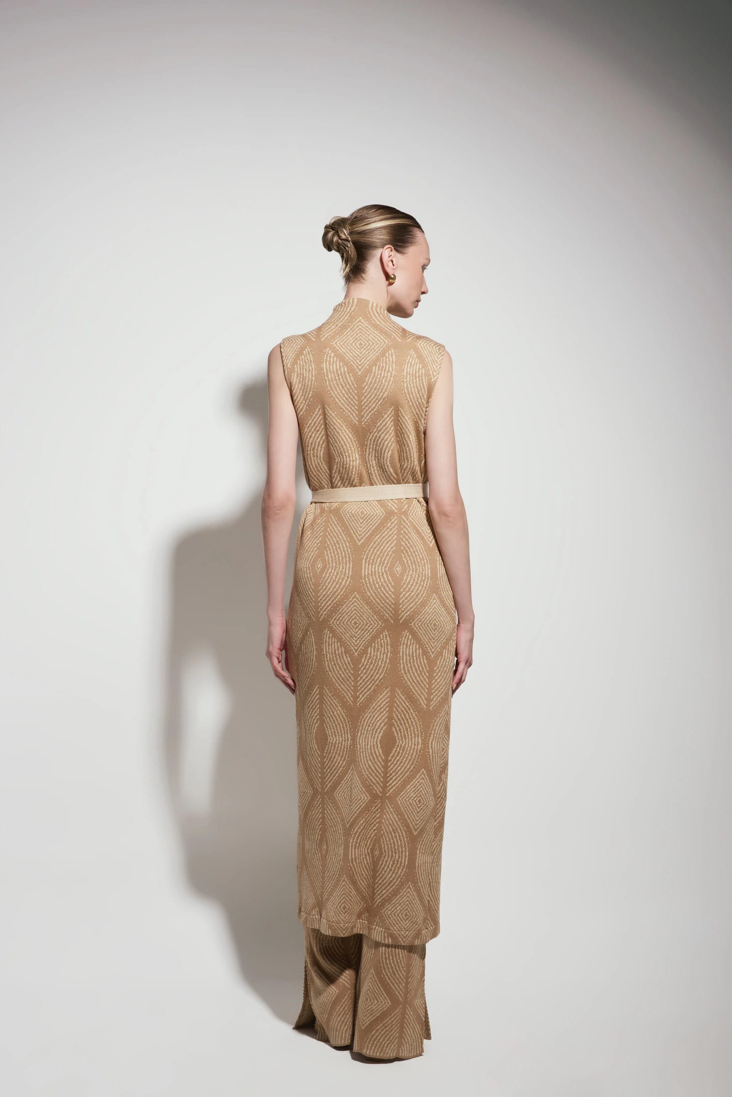 Chaleco Atenea Camel-Dorado - imagen 3