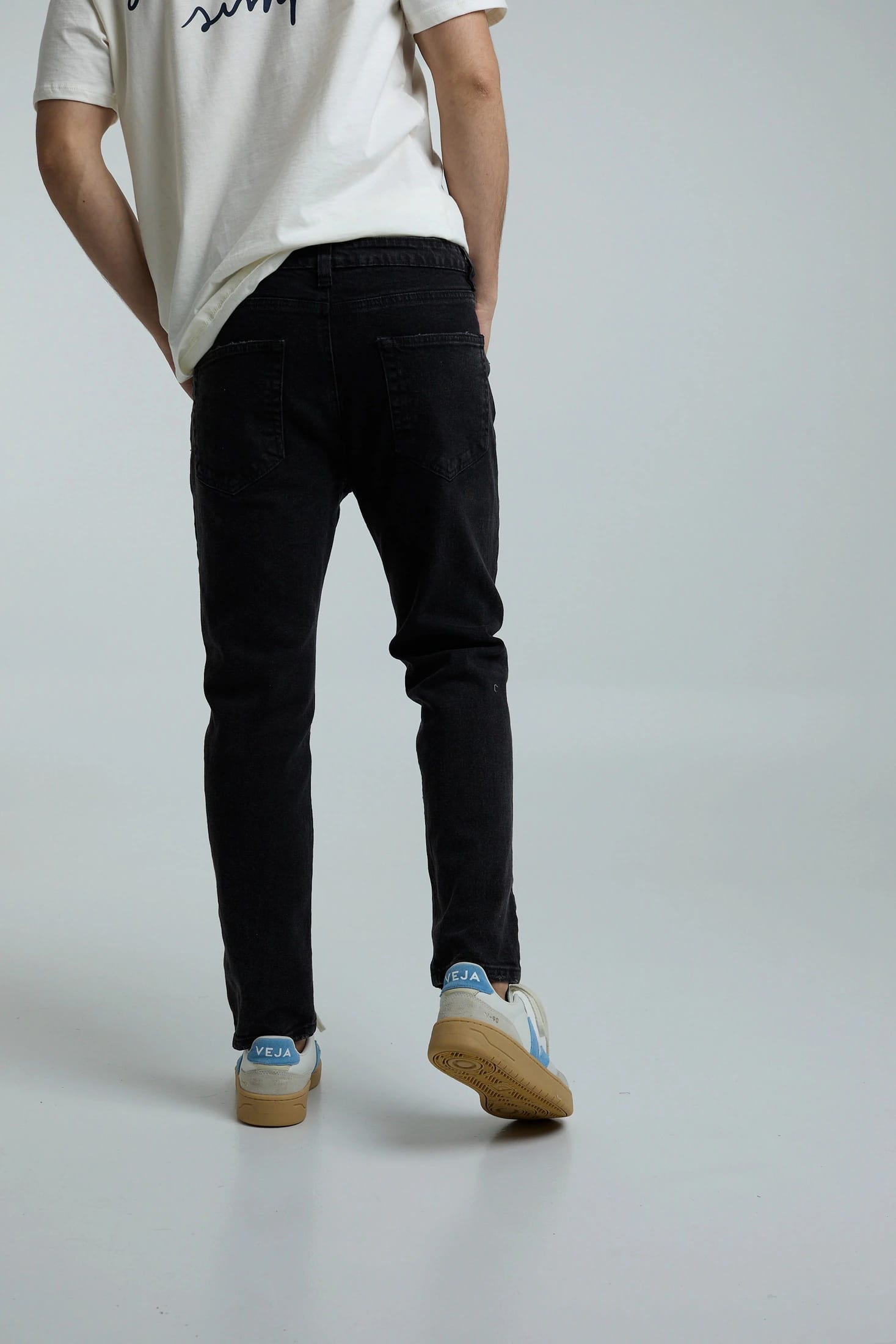 Jean crop negro - imagen 2