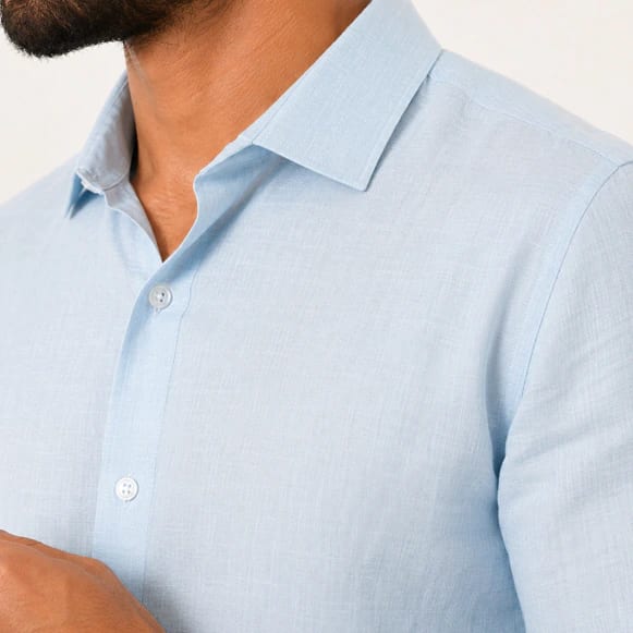 CAMISA ML 55% LINO 45%ALGODON HOMBRE - imagen 3