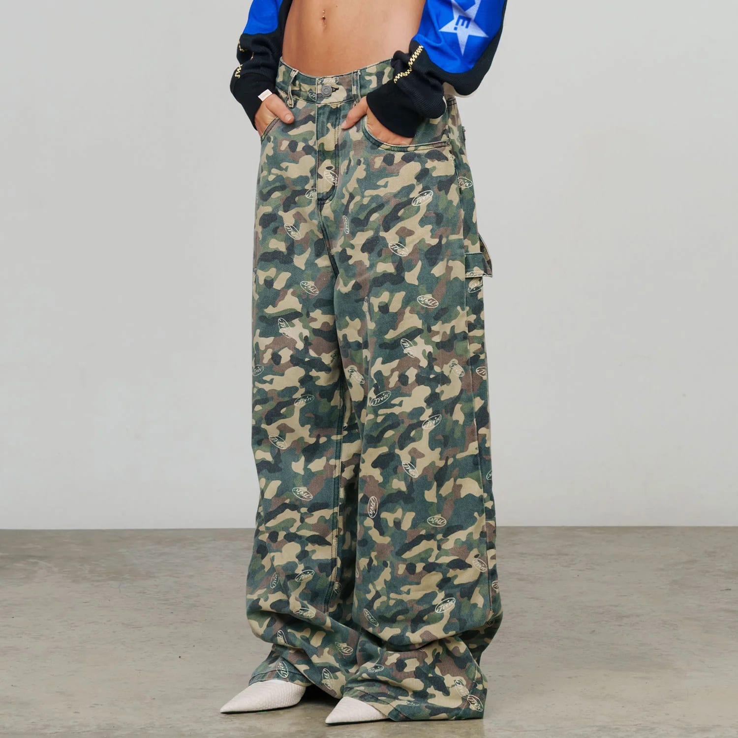 Racing Camo Carpenter Pants - Green - imagen 10
