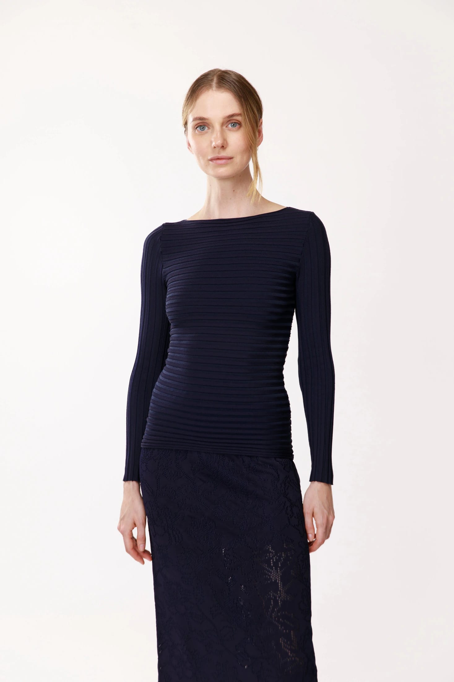 Ribbed Blouse - imagen 1
