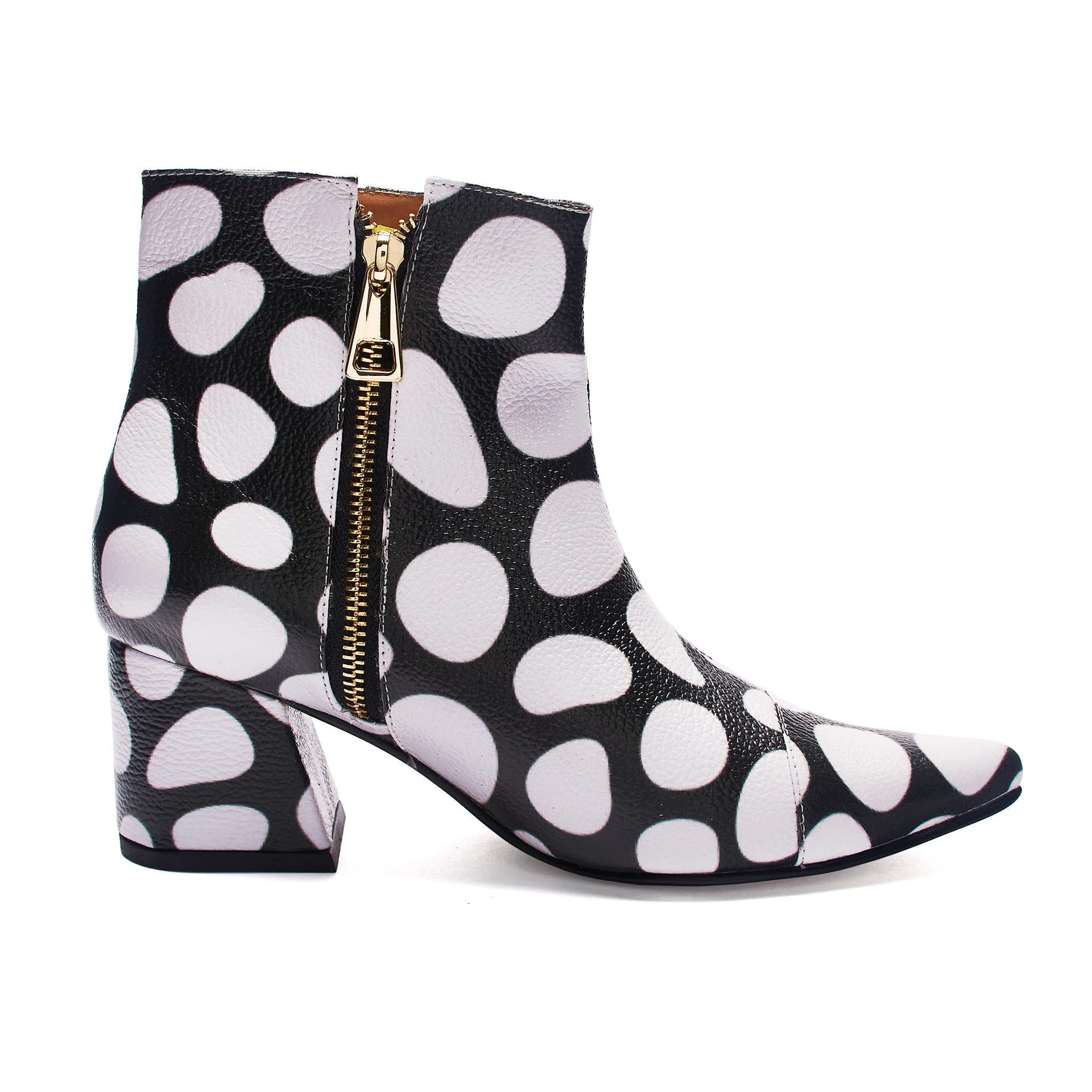 ANKLE boots B&W eggs - imagen 1