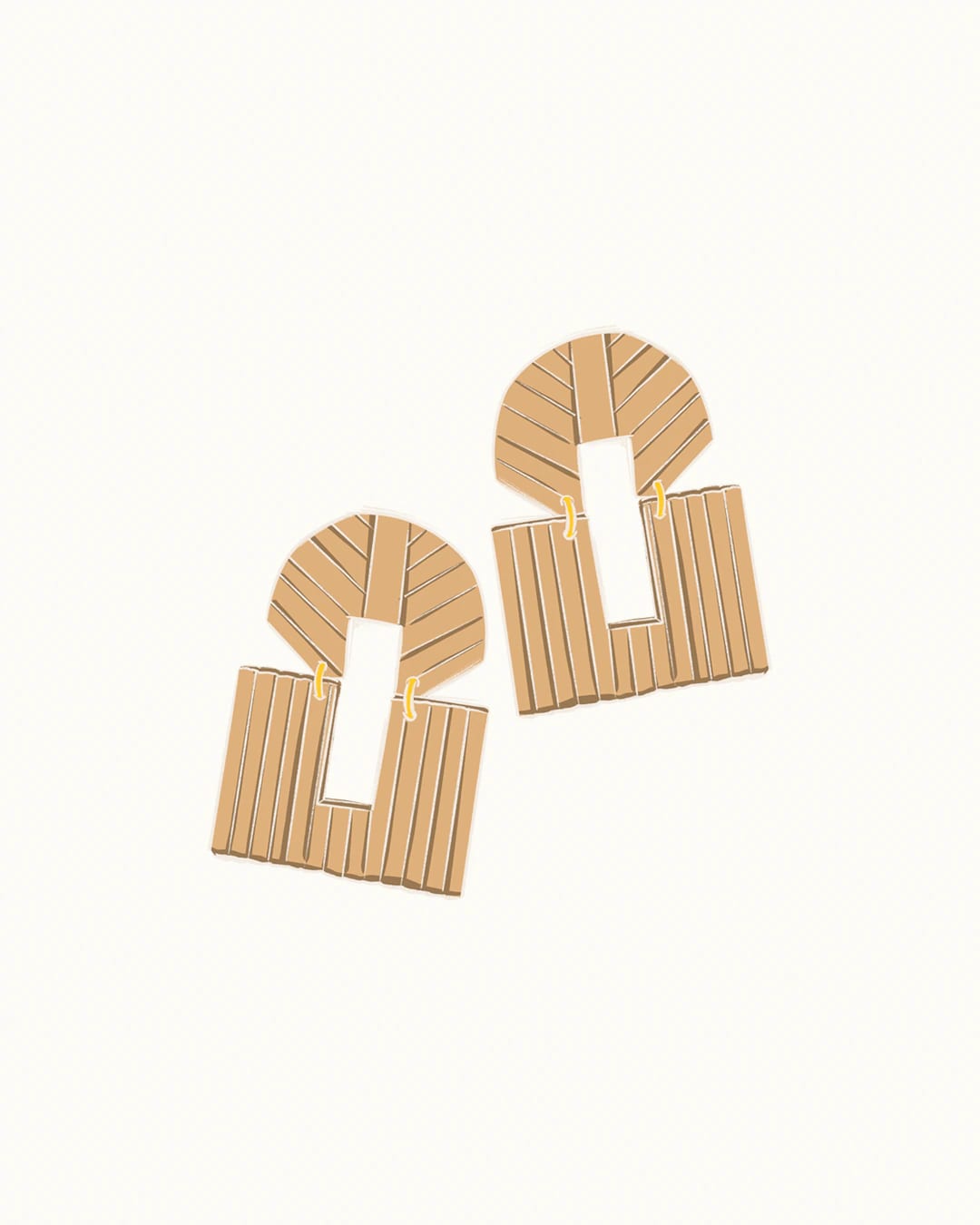 Art Deco Earrings - imagen 1