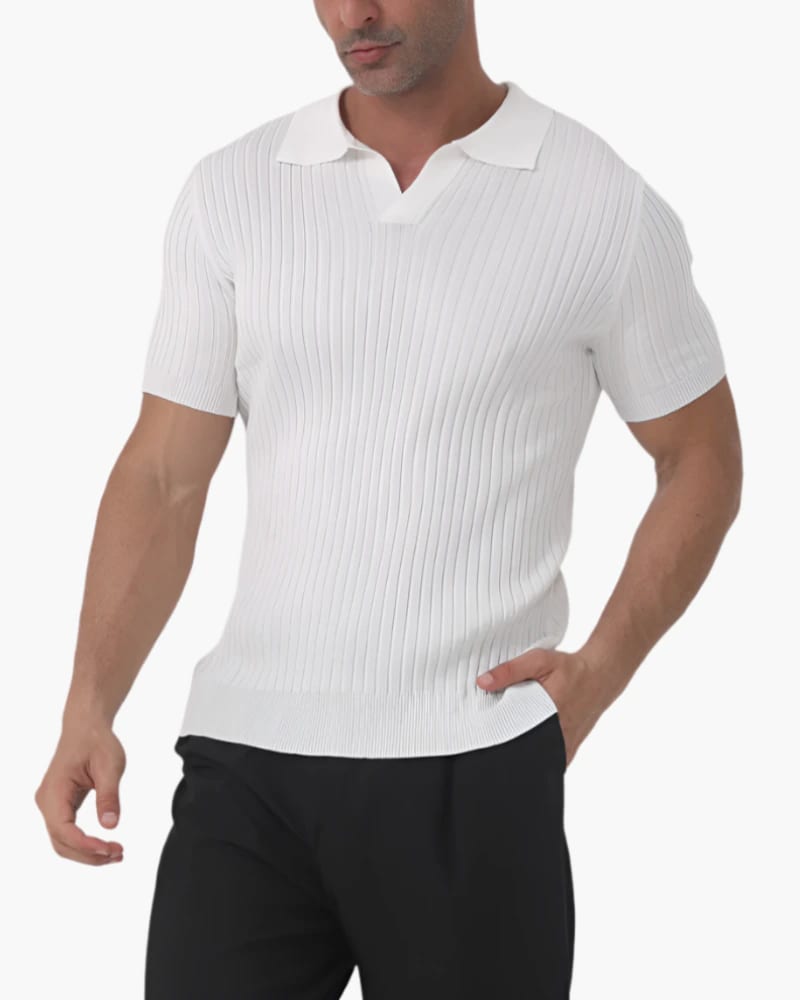 Florence - Ribbed Cotton Polo - imagen 1