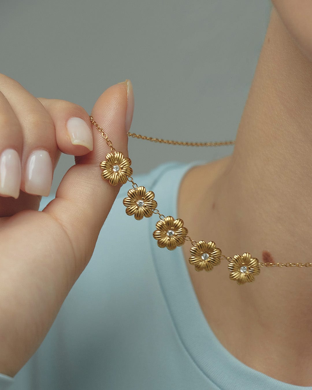Collar Amelia y Cristales - imagen 4