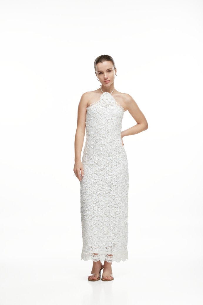 BESO DE LUNA MAXI DRESS WHITE - imagen 2