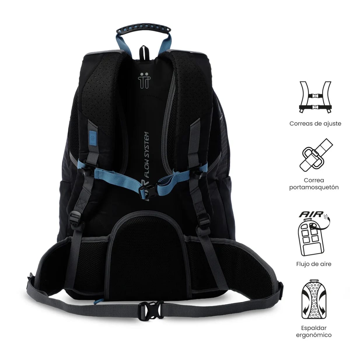 Morral Outdoor Summit 32 Pequeño Negro - imagen 1