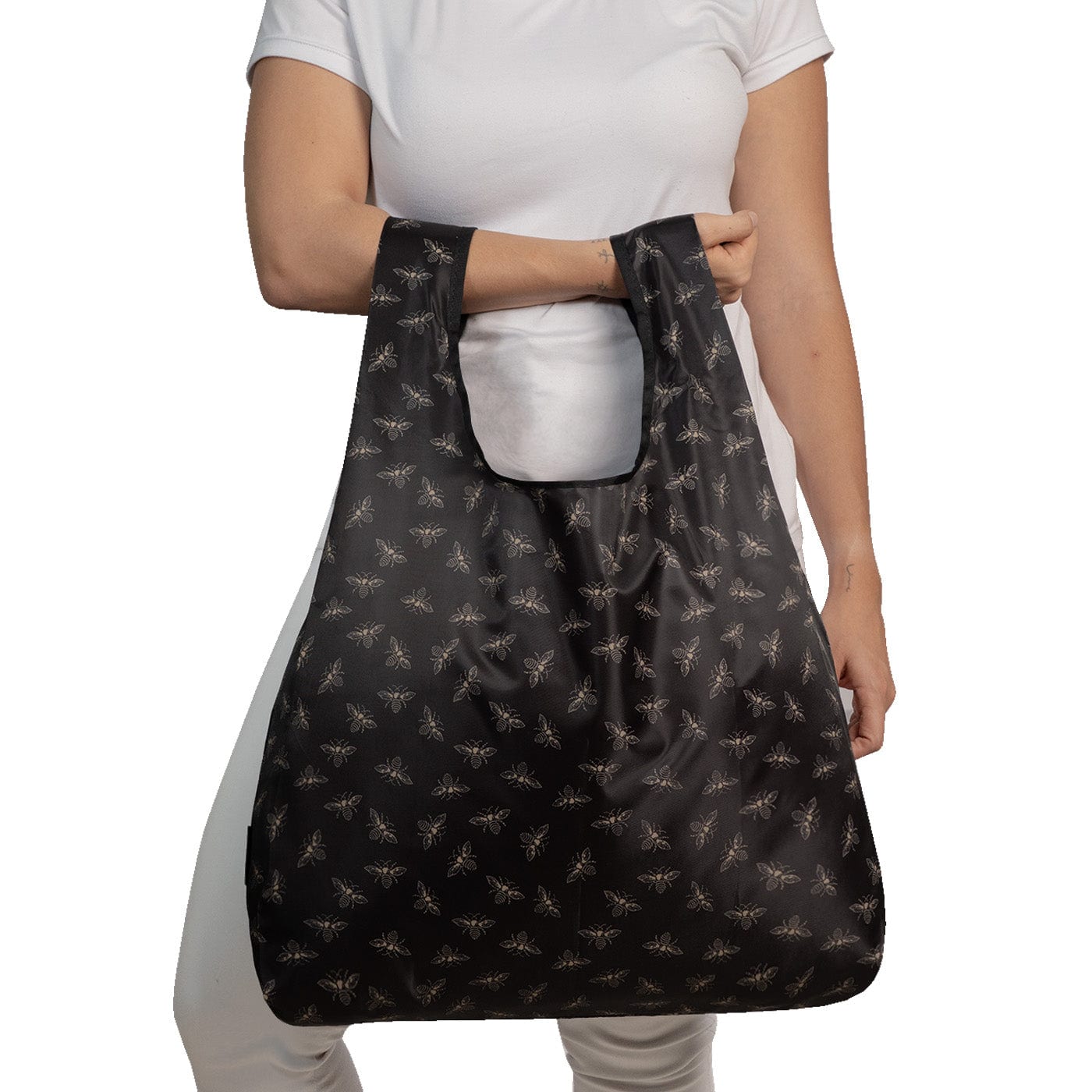 Bolsa Compras Tafeta Estampado Queen Citybags - imagen 4