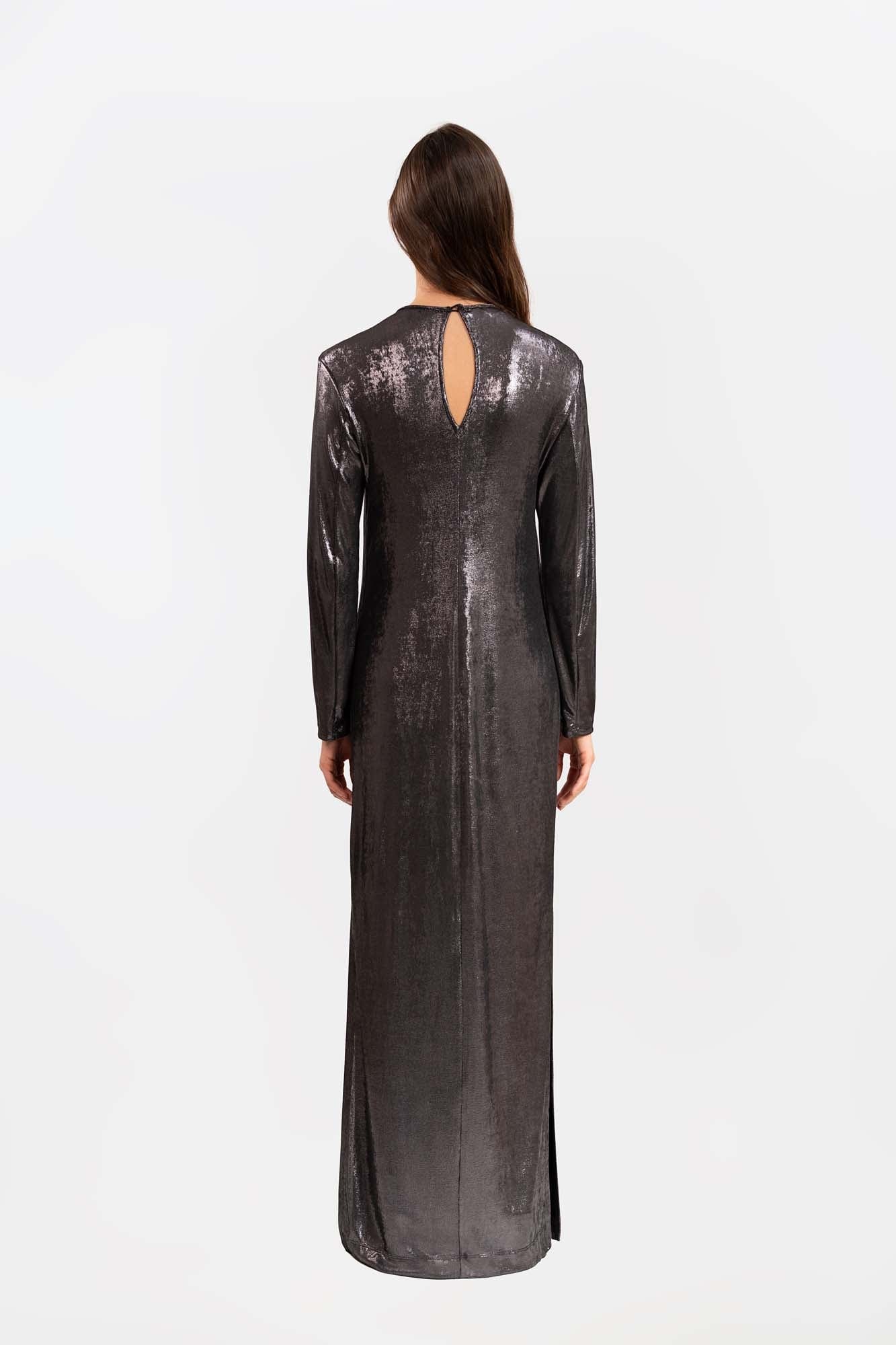 Vestido Mila Plateado - imagen 4
