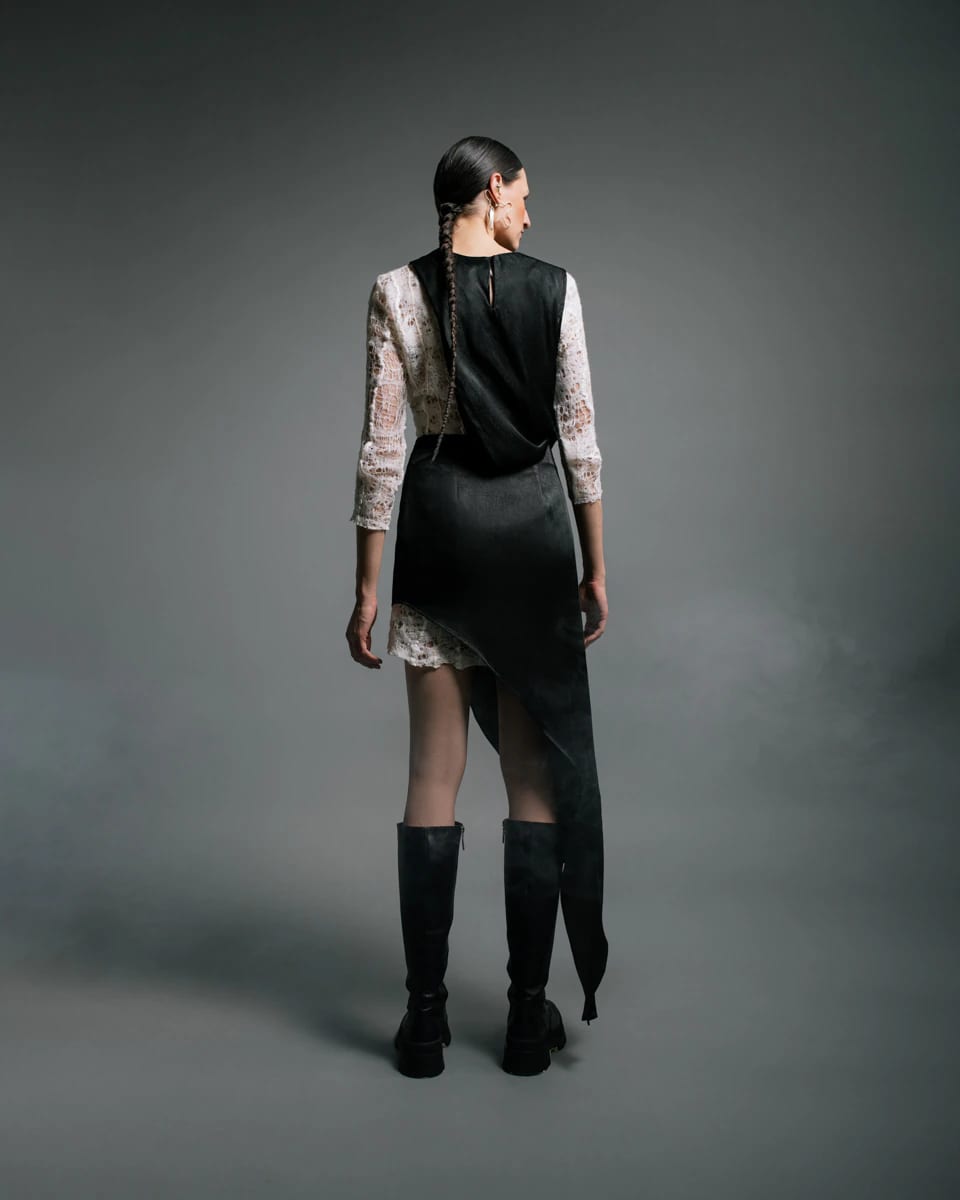 NUNO MESH FELT DRESS - imagen 4