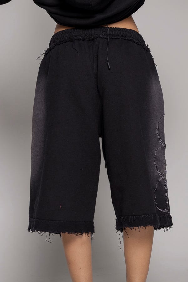 Bermuda/Jorts Remainder Dama Sogno-Negro - imagen 8
