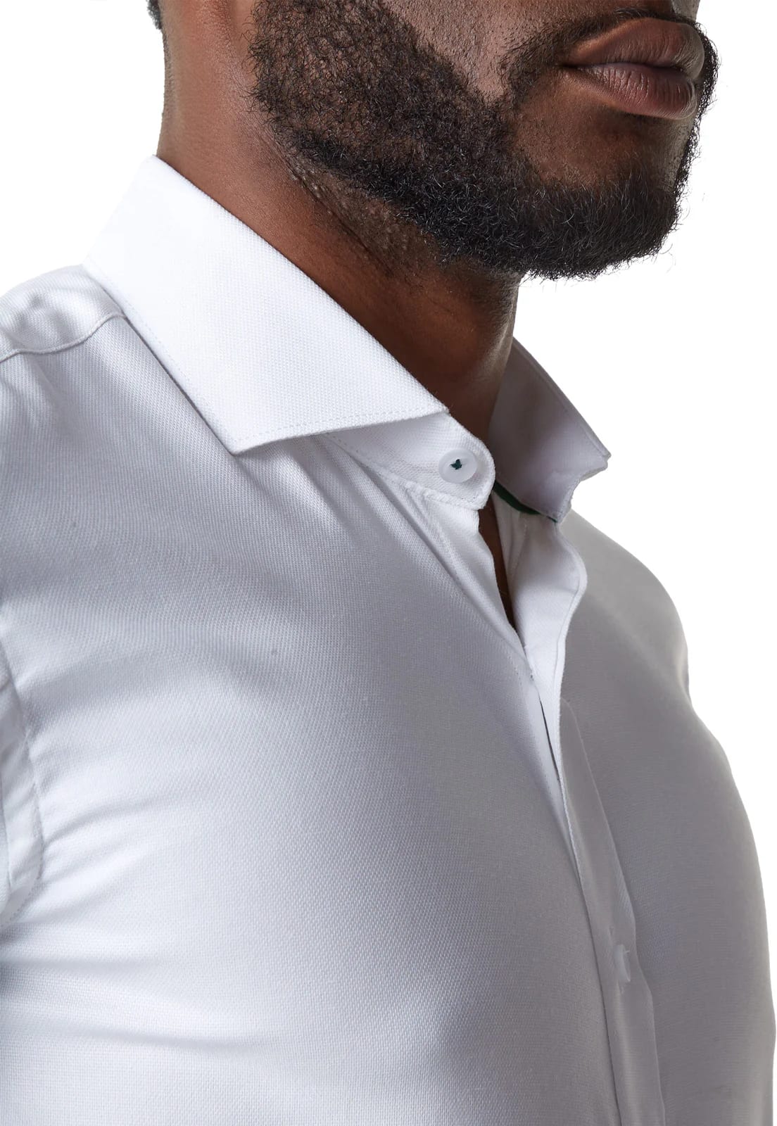 Camisa para mancornas blanca con textura - imagen 12