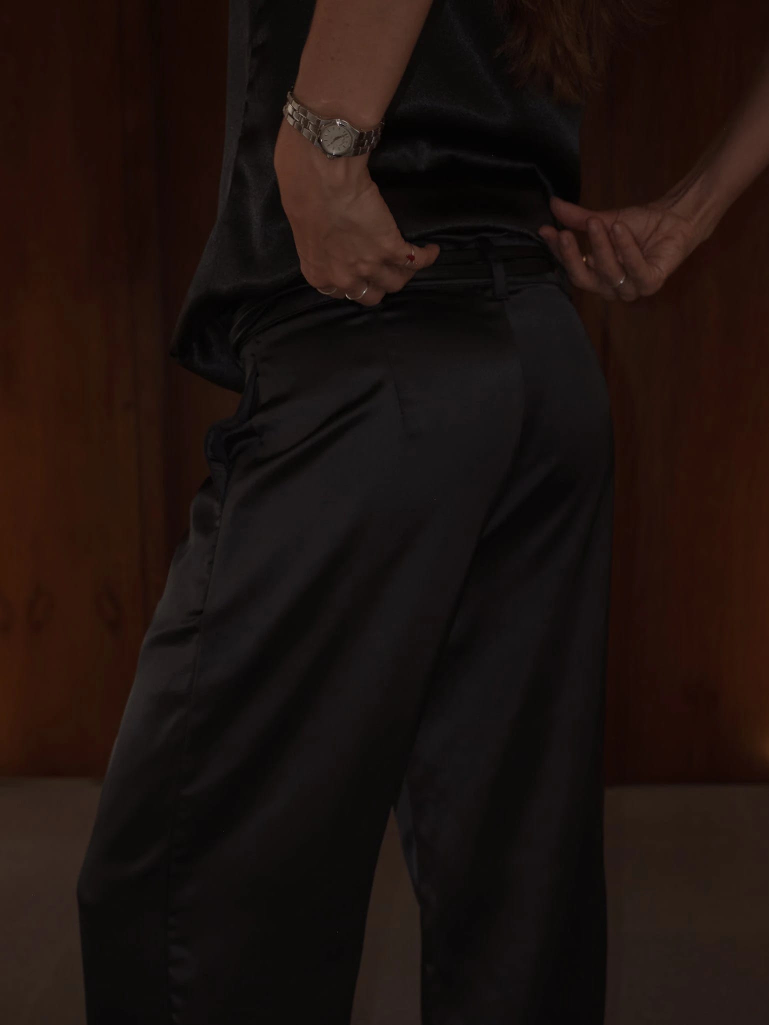 NOT SO MODEST TROUSER - BLACK - imagen 7