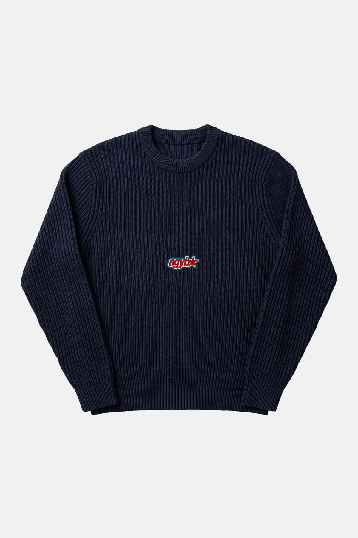 Starry Rib Sweater Navy - imagen 1