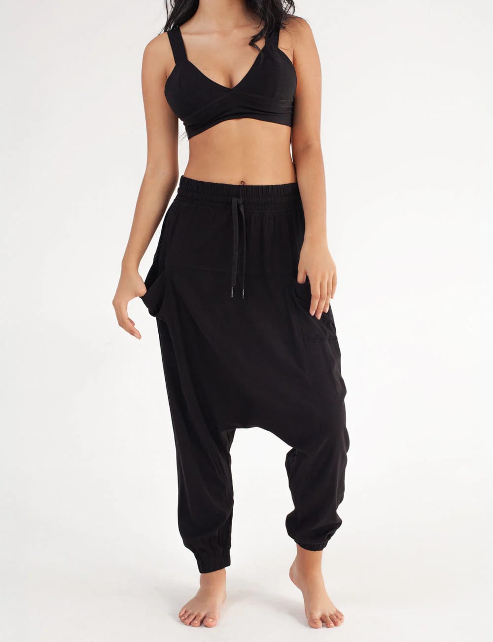 Pantalón Aladino negro mujer - imagen 17
