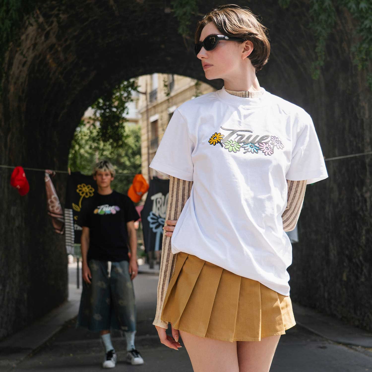 Flowers Logo T-Shirt - White - imagen 4