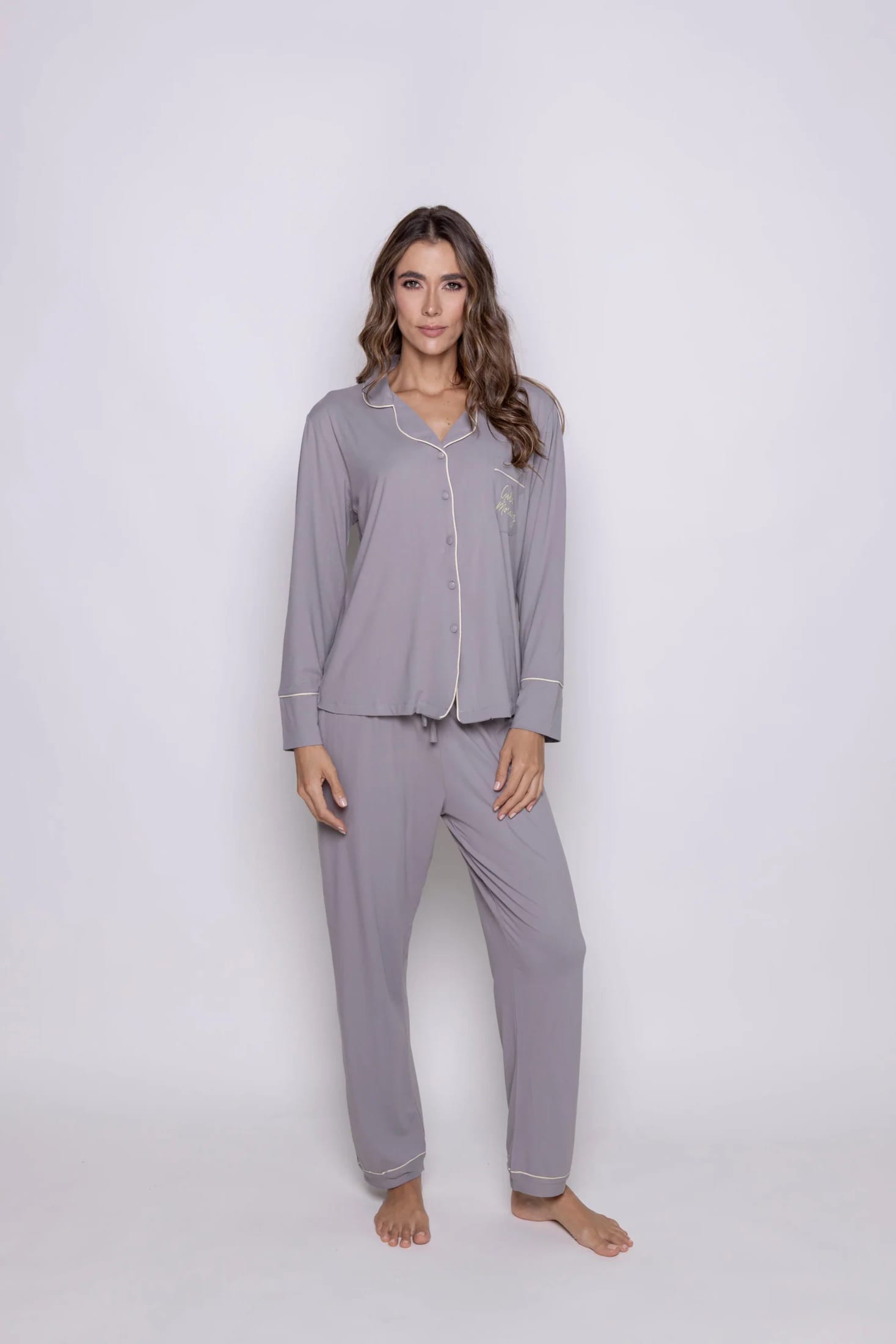 Conjunto pantalón gris golden morning - imagen 6