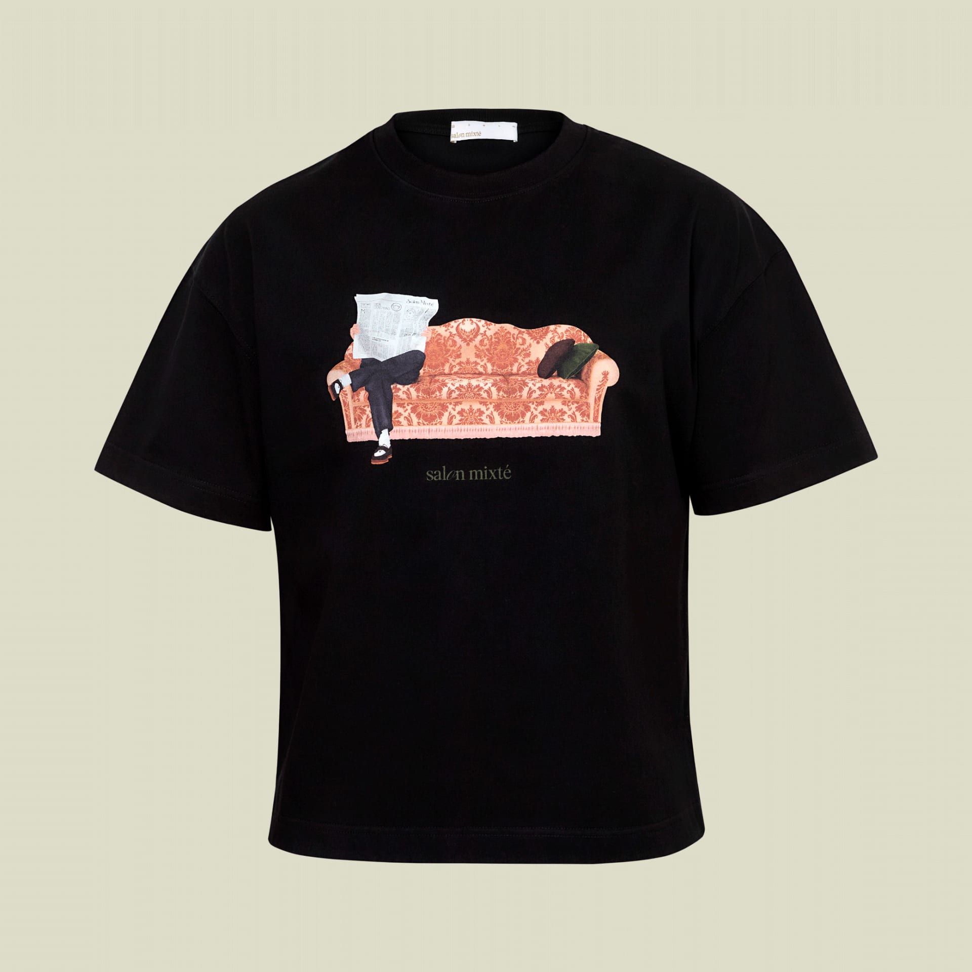 Camiseta Negra El Sofa - imagen 1