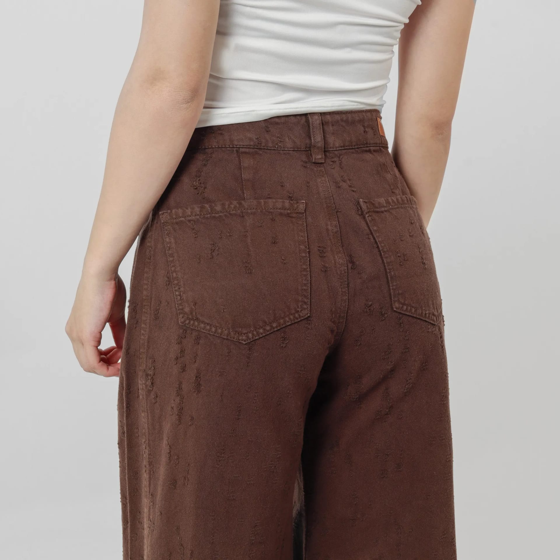 Jean Tiro Alto Bota Flare - imagen 5