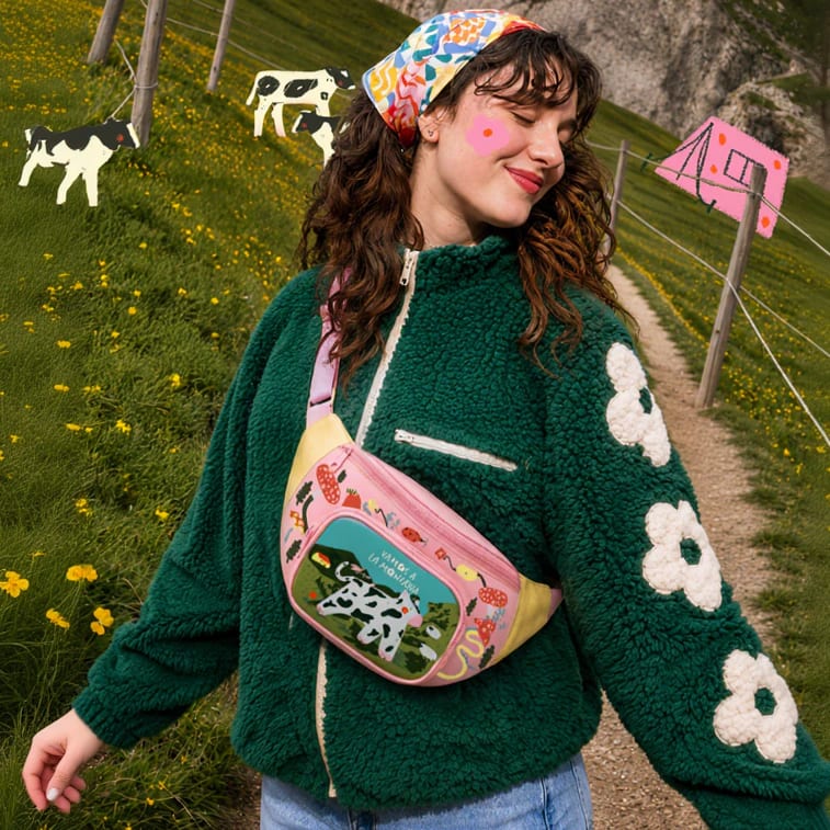 Cangurera Montaña 🌸🐄 - imagen 4