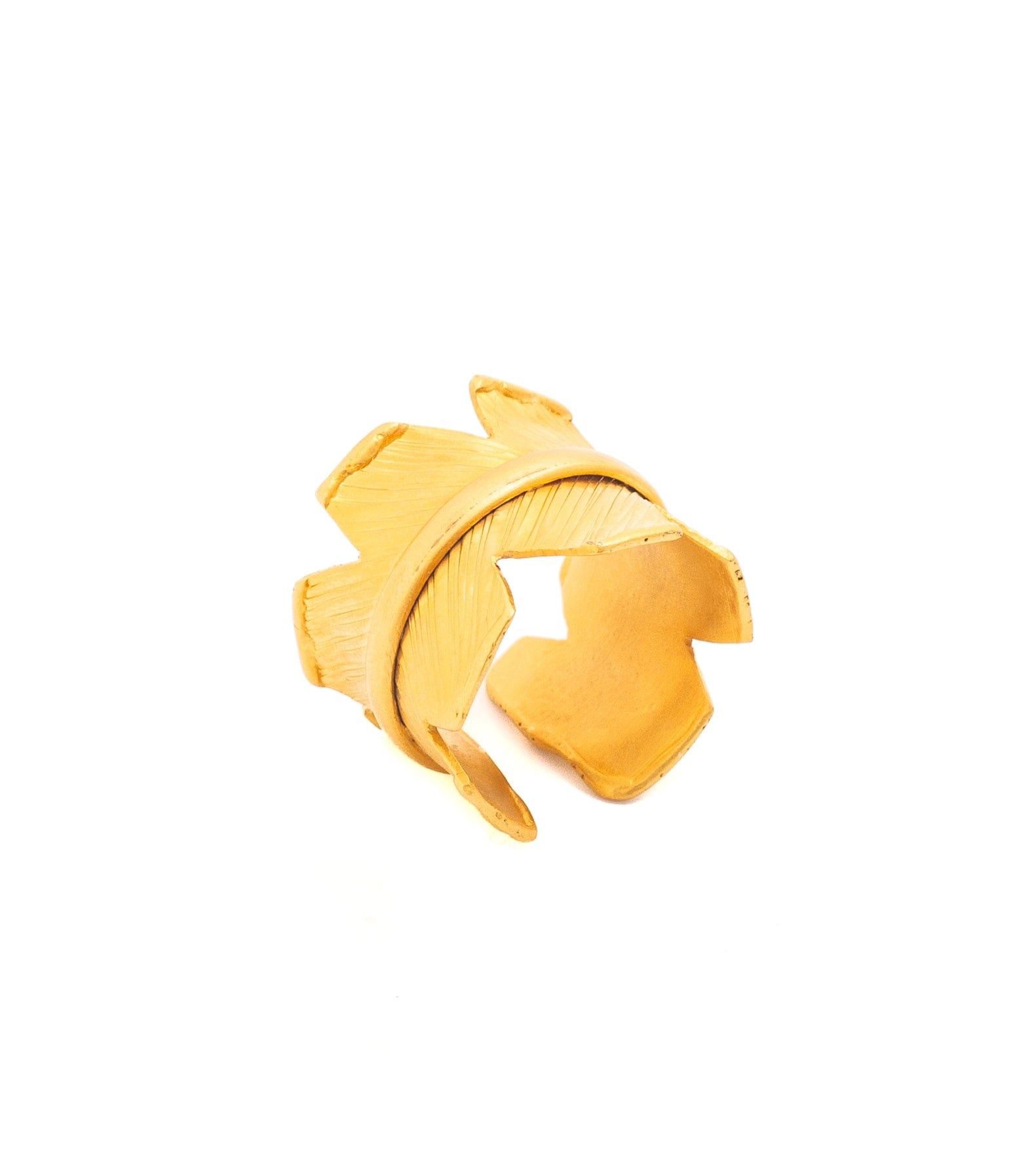 ANILLO HOJAS PLATANO - imagen 1