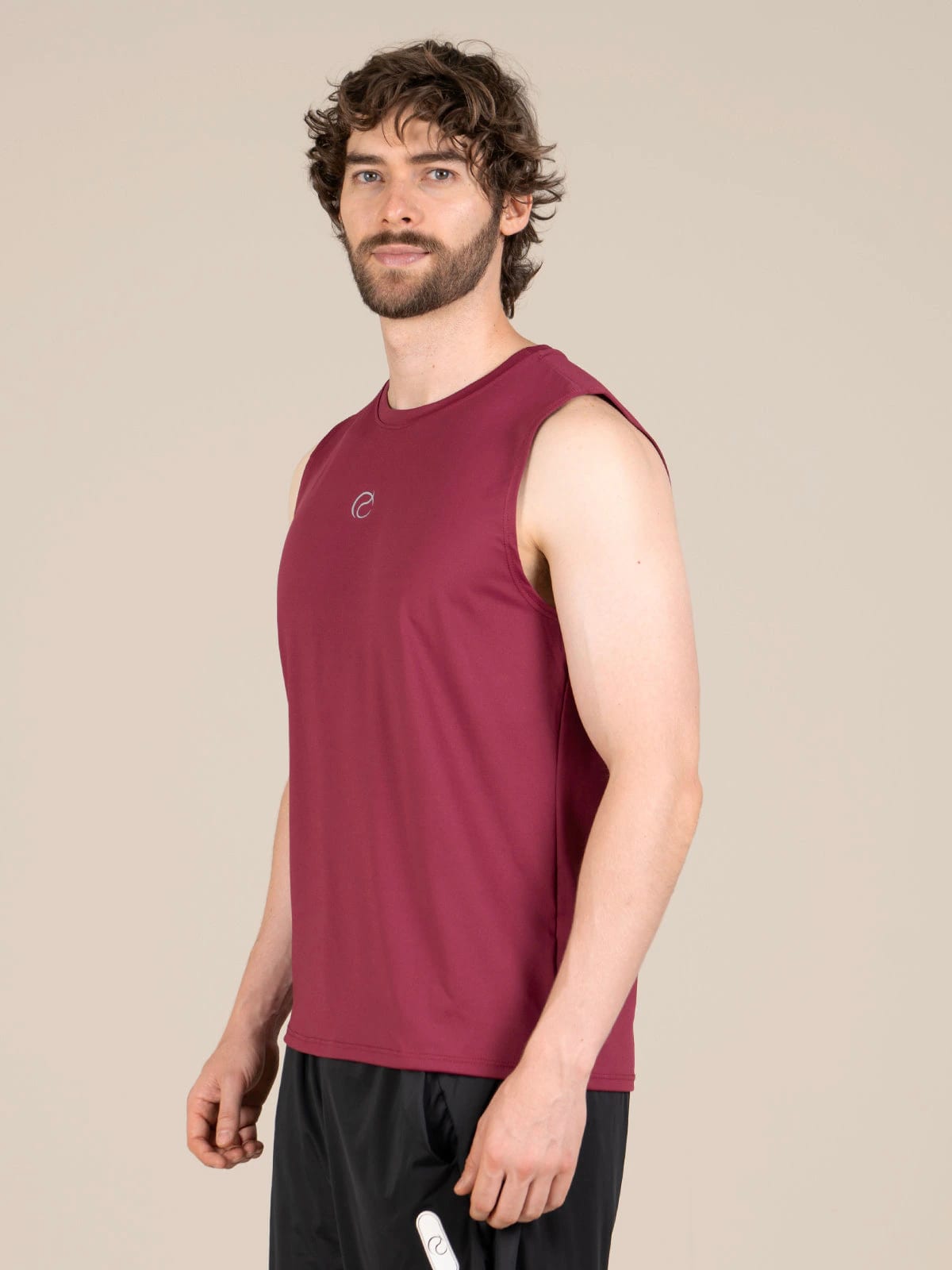 Camisilla hombre juno ibiza vino - imagen 2
