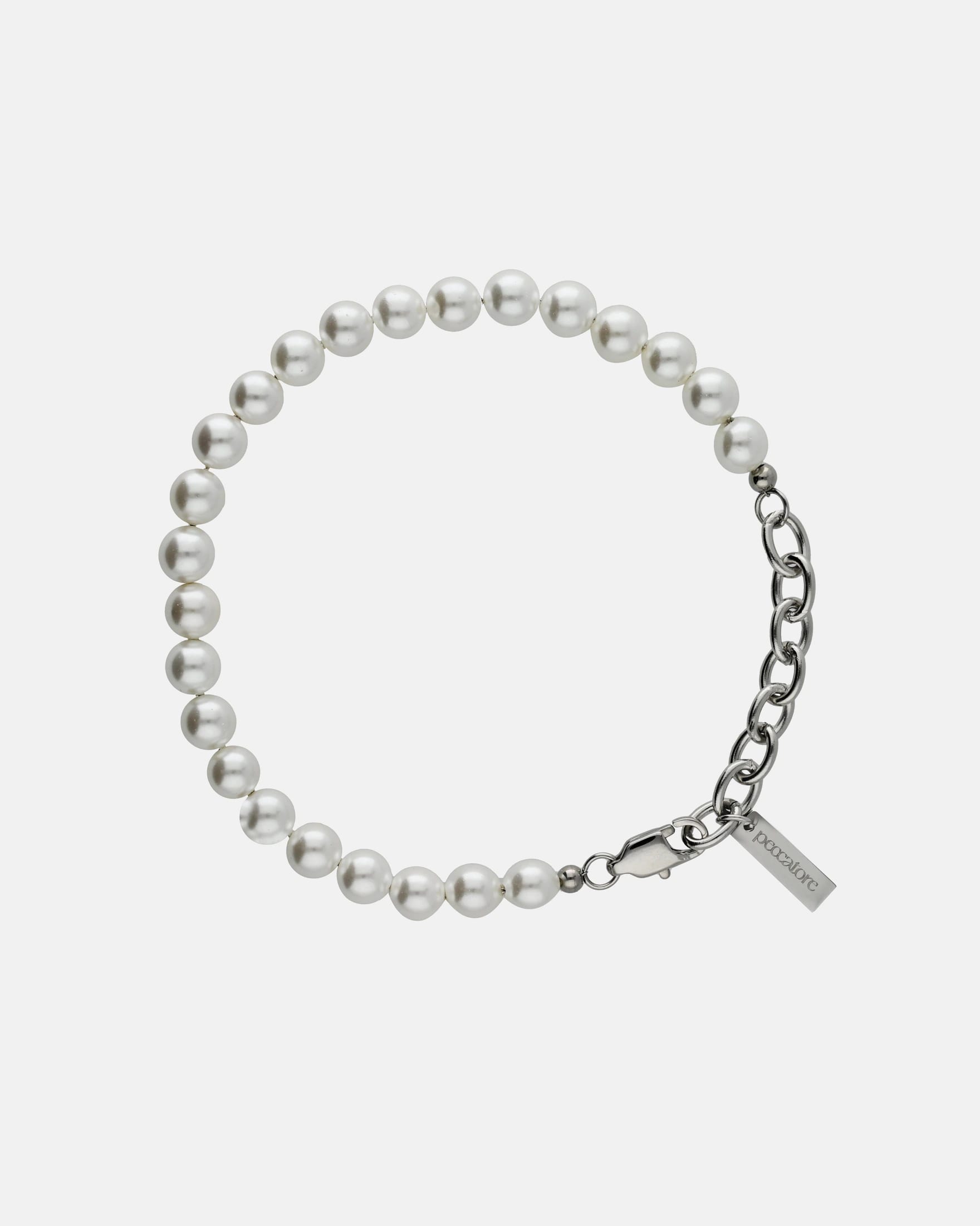 Pack Pulsera Cubana 6 mm + Pulsera Perlas 6 mm - imagen 3